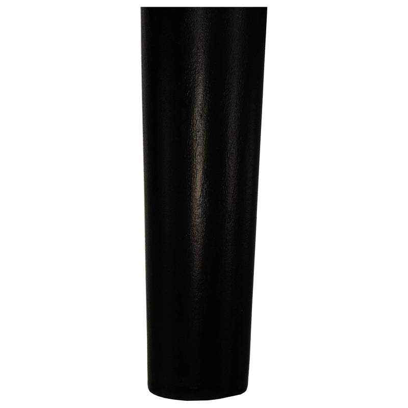 Taburet SAMY, galben/ negru, stofa clasica, 52x42x43 cm