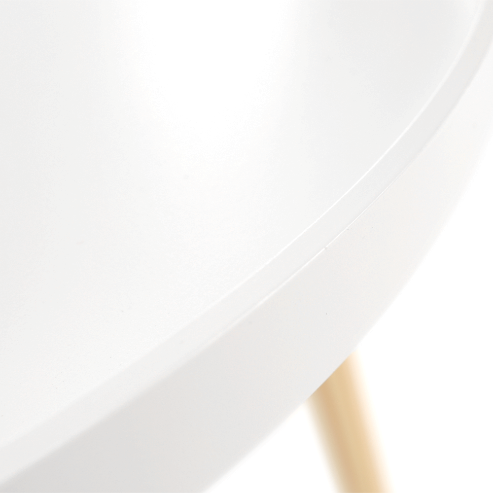 Masuta SANSE TYP 1, alb/stejar deschis, 60x60x48 cm