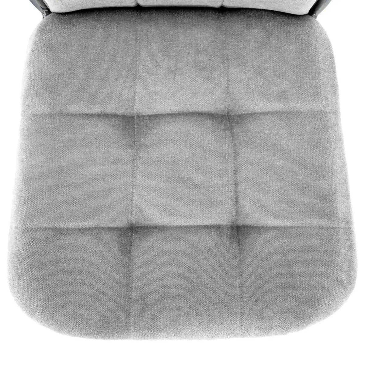 Scaun ADORA 2 NEW, gri/crom, stofa clasica/metal, 46x57x99 cm