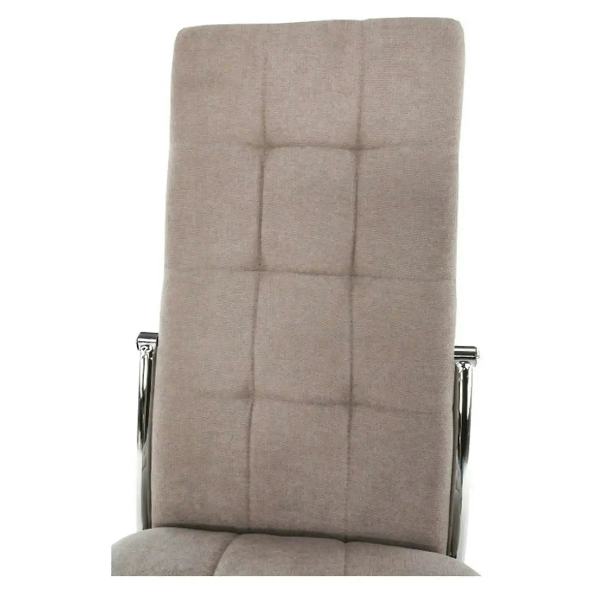 Scaun ADORA NEW, bej, stofa clasica/metal, 42x51x99 cm