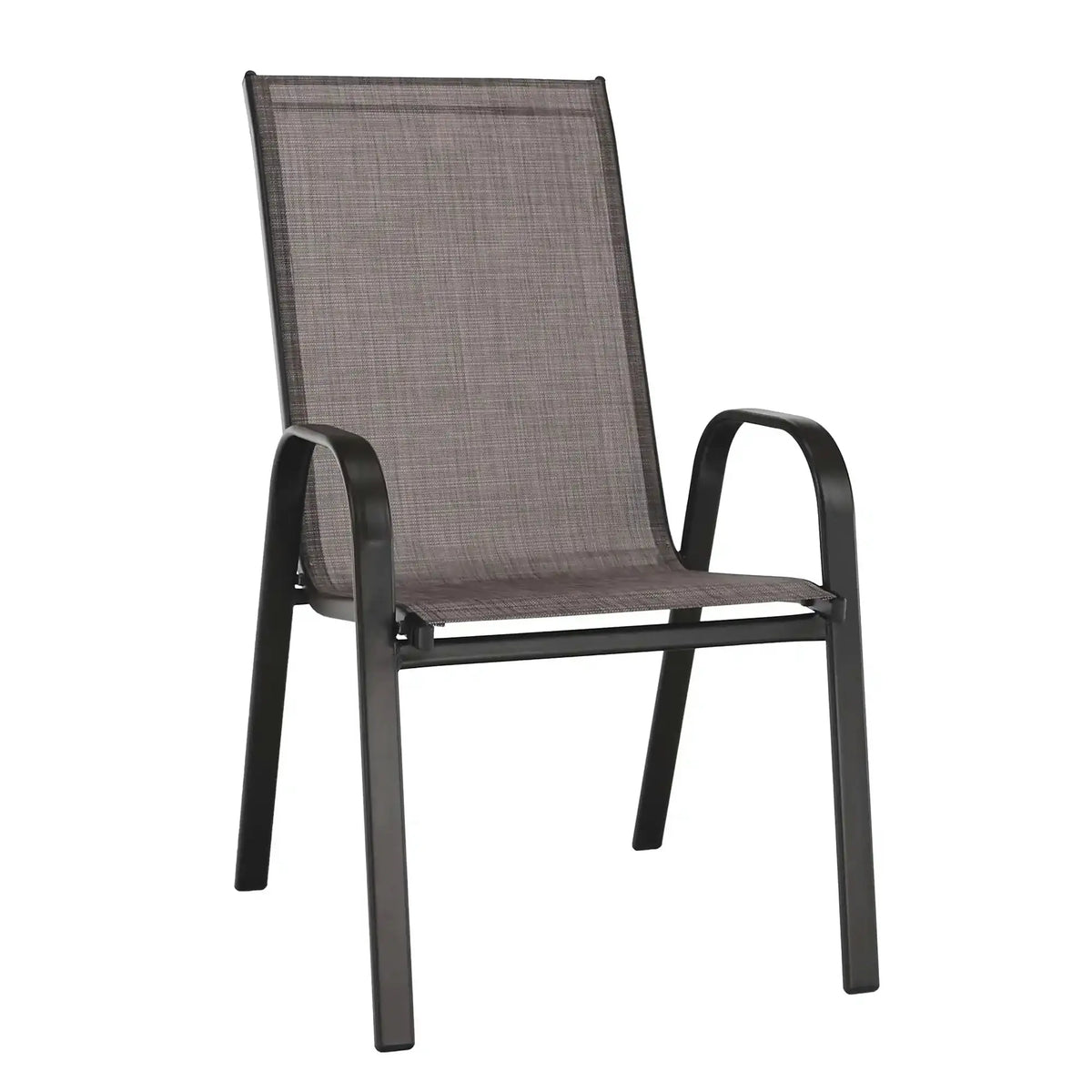 Scaun ALDERA, maro, stofa/otel, 54x72x96 cm