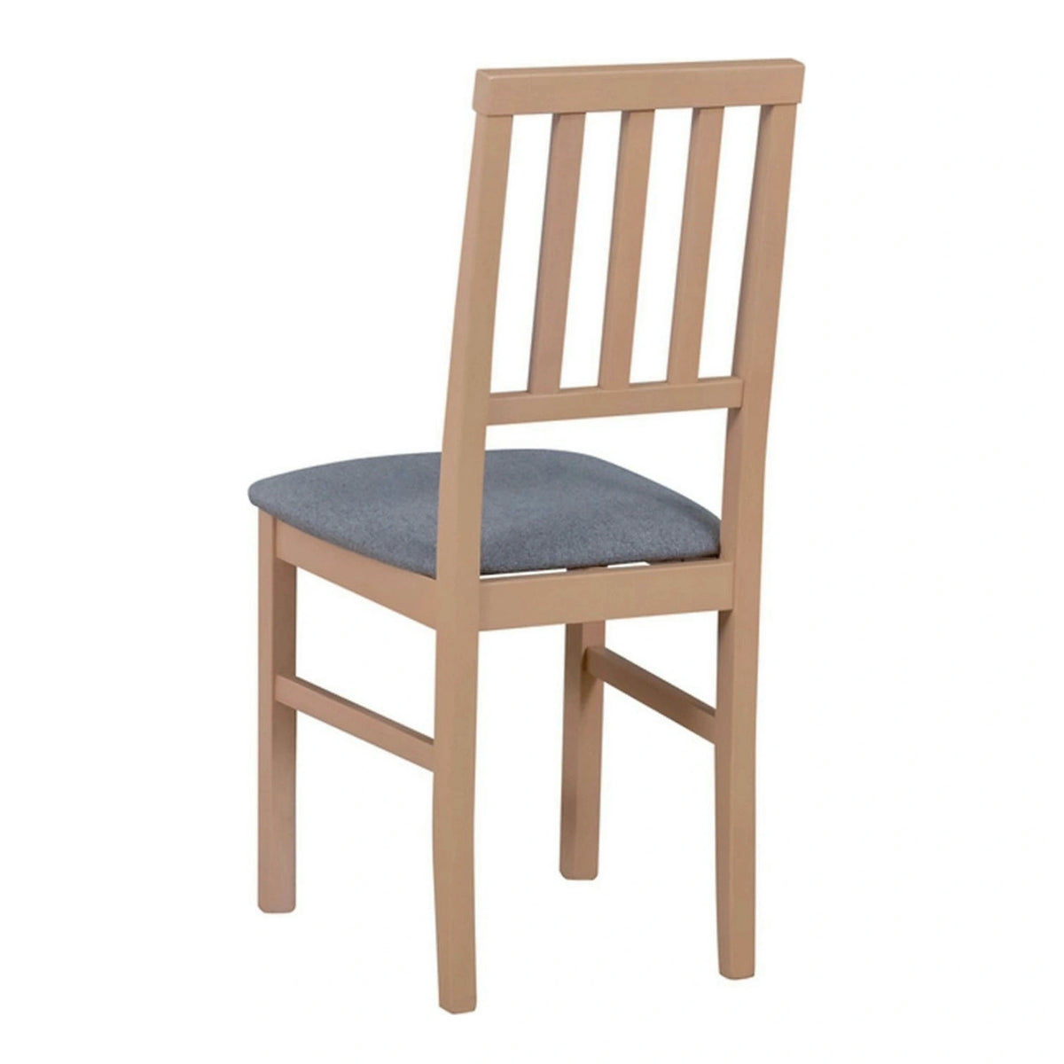 Scaun AREN, gri deschis/stejar sonoma, stofa clasica/lemn, 43x50x92 cm