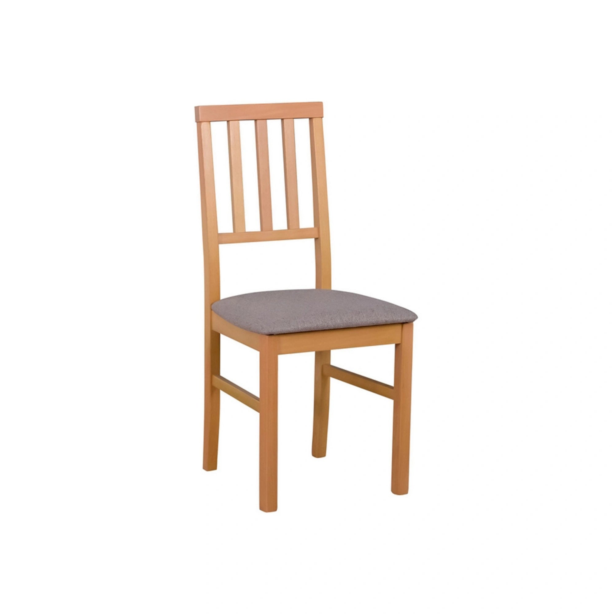 Scaun AREN, maro/stejar grandson, stofa clasica/lemn, 43x50x92 cm