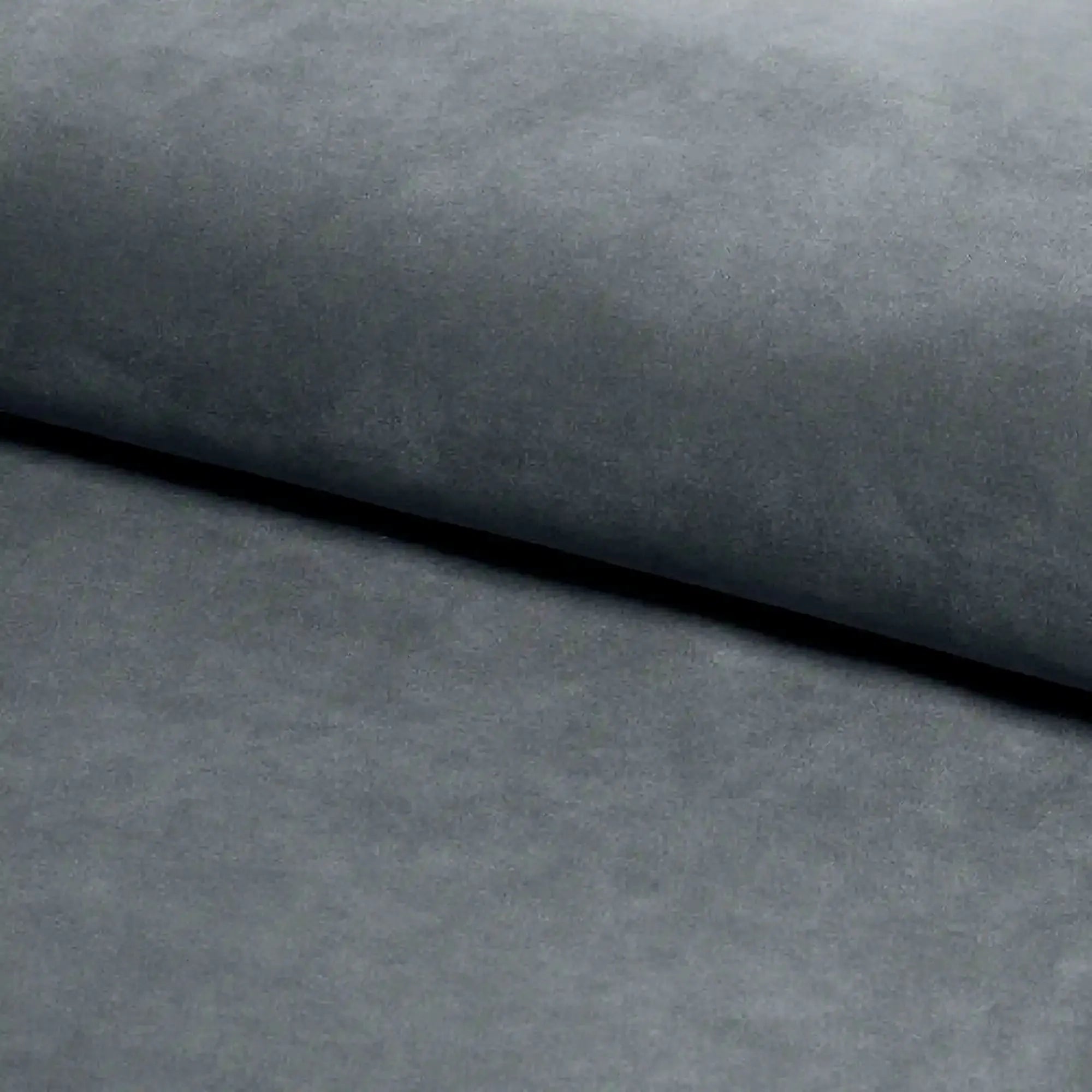 Scaun ATOM, gri/negru, stofa catifelata/metal, 44x39x93 cm