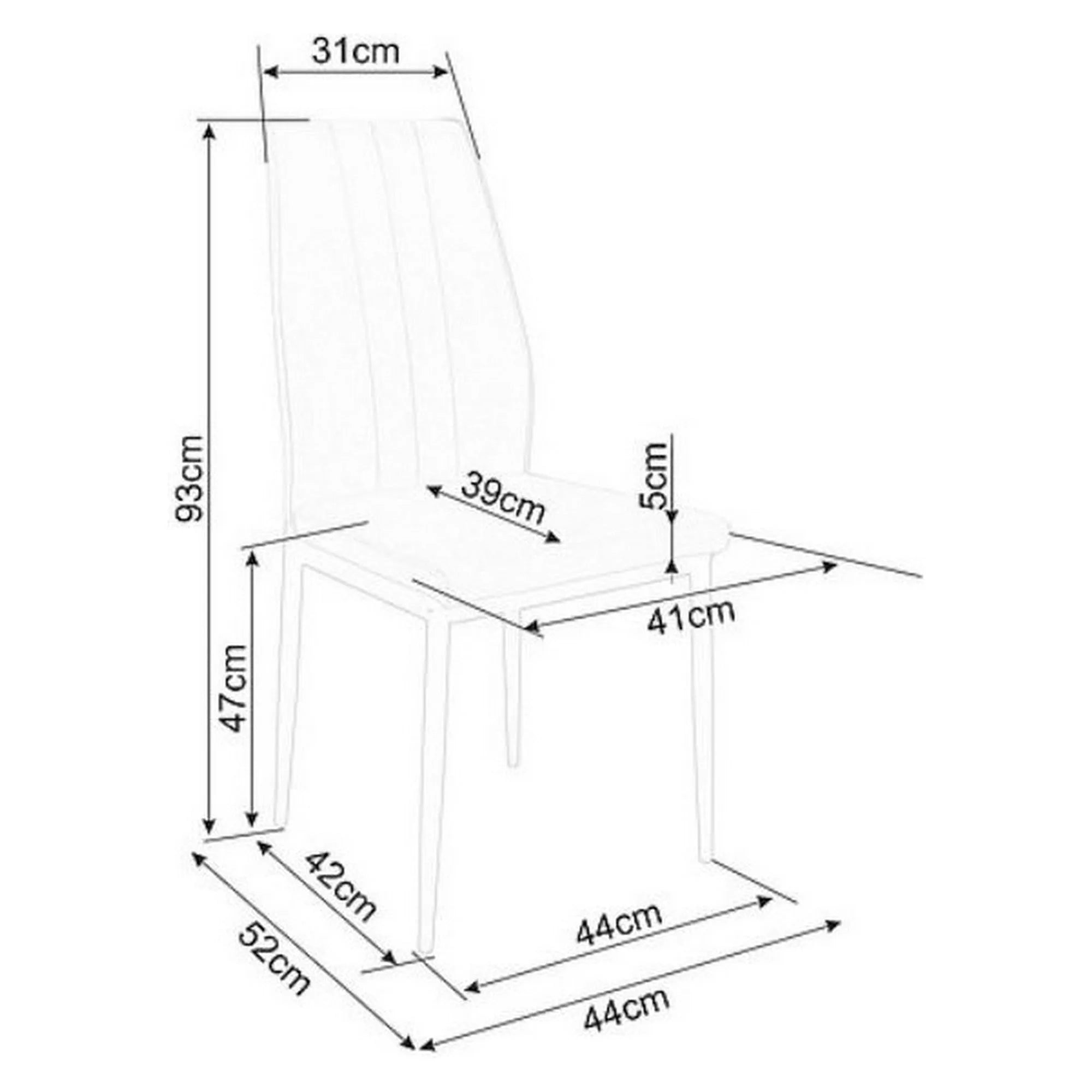 Scaun ATOM, gri/negru, stofa catifelata/metal, 44x39x93 cm