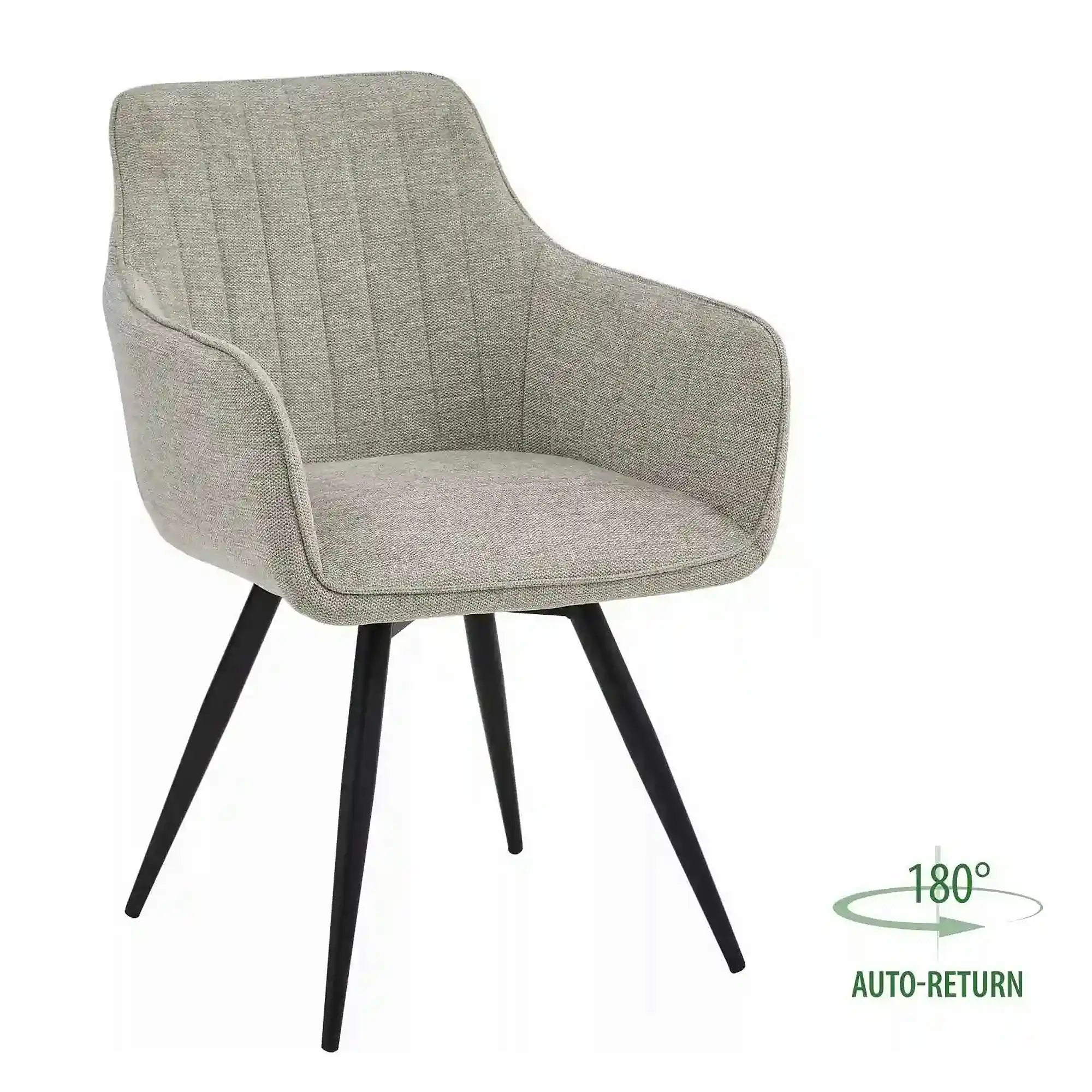 Scaun BALLO, bej deschis/negru, stofa clasica/metal, 56x58x84 cm
