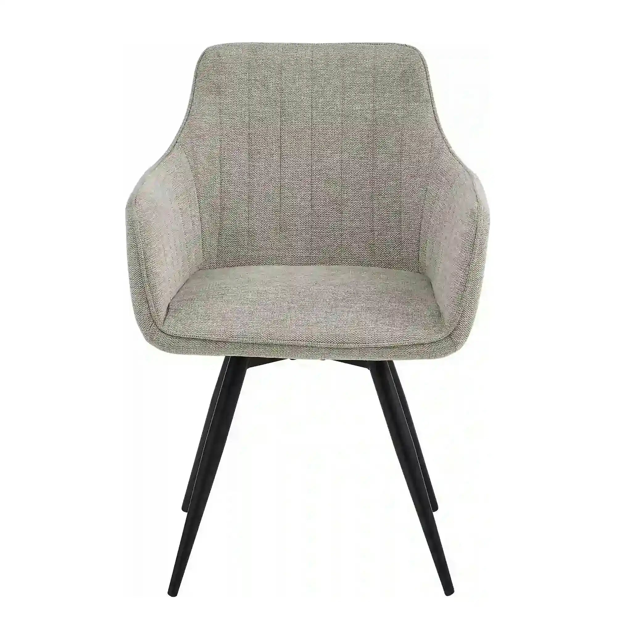 Scaun BALLO, bej deschis/negru, stofa clasica/metal, 56x58x84 cm
