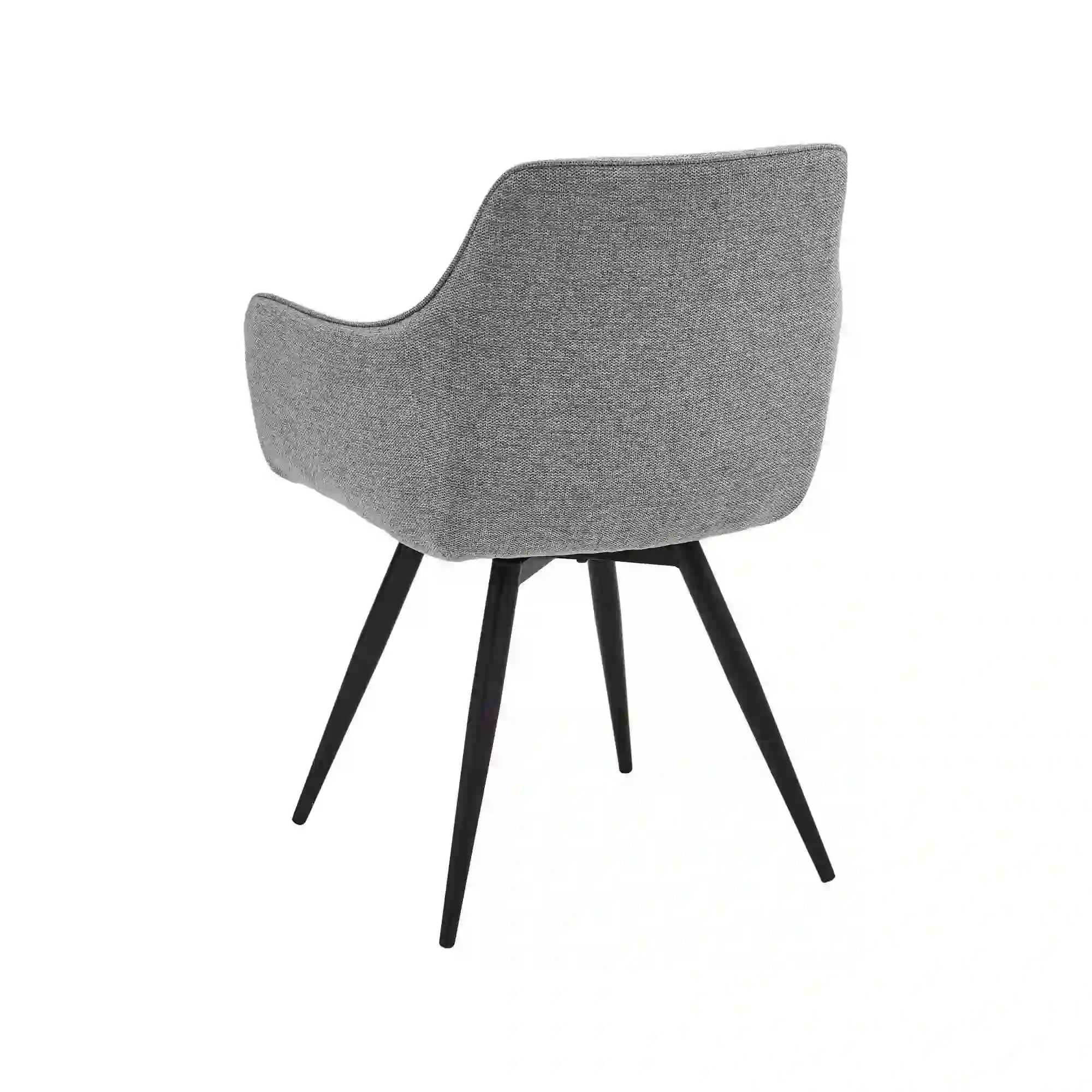 Scaun BALLO, bej deschis/negru, stofa clasica/metal, 56x58x84 cm