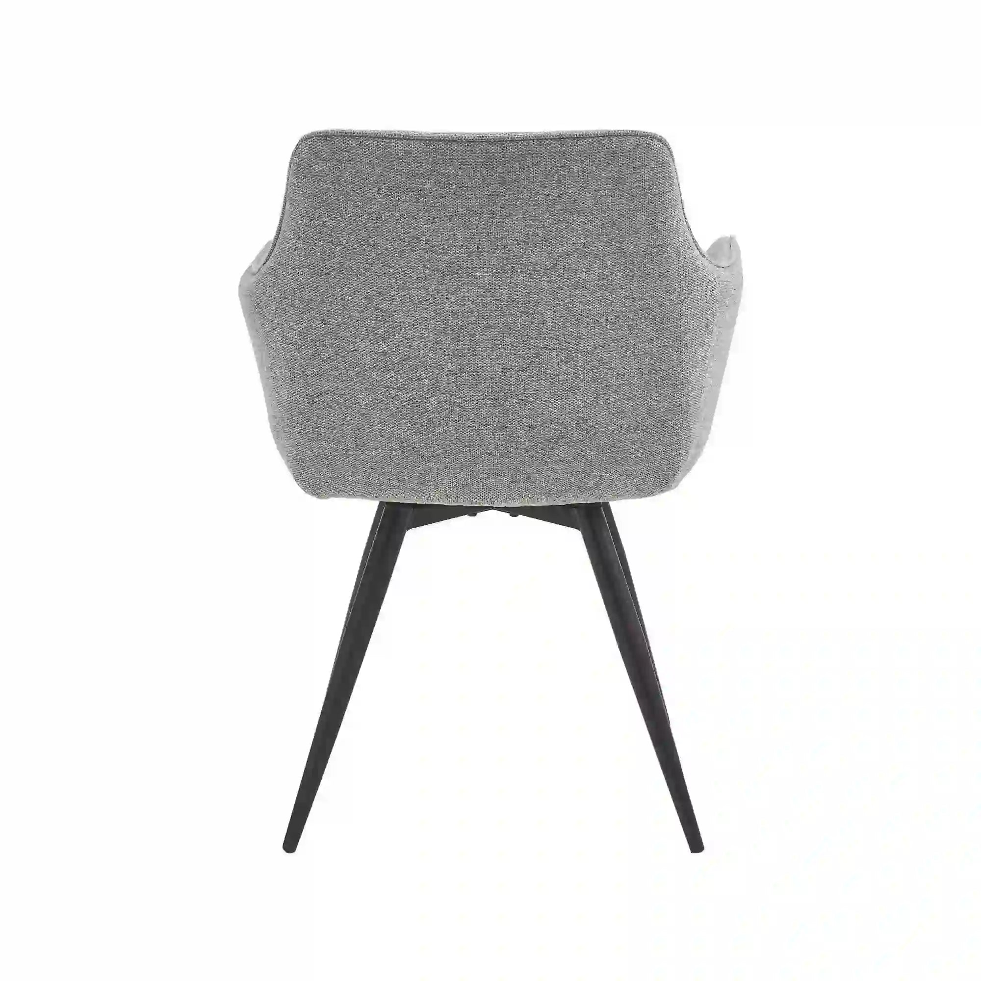 Scaun BALLO, bej deschis/negru, stofa clasica/metal, 56x58x84 cm