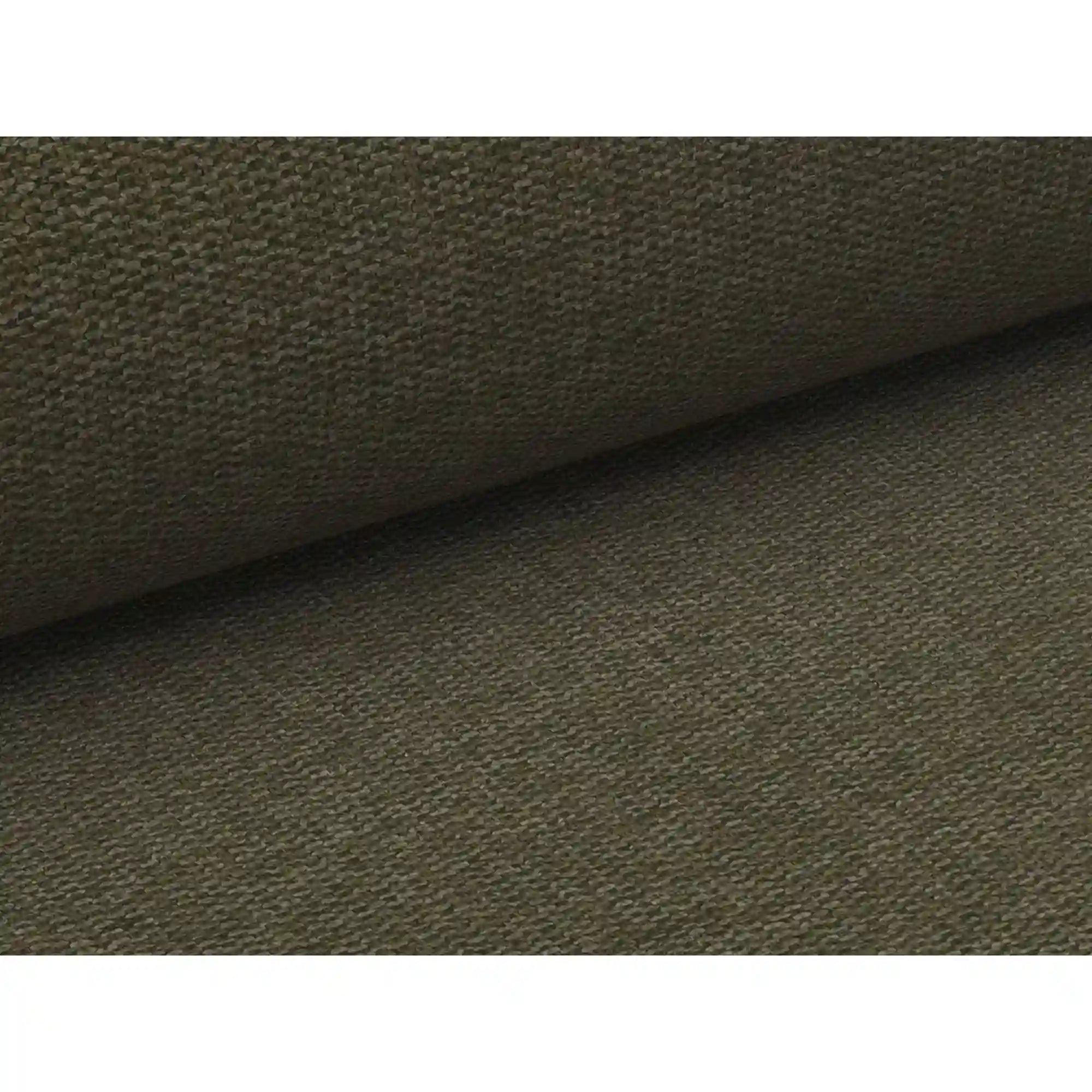 Scaun BALLO, verde olive/negru, stofa clasica/metal, 56x45x84 cm