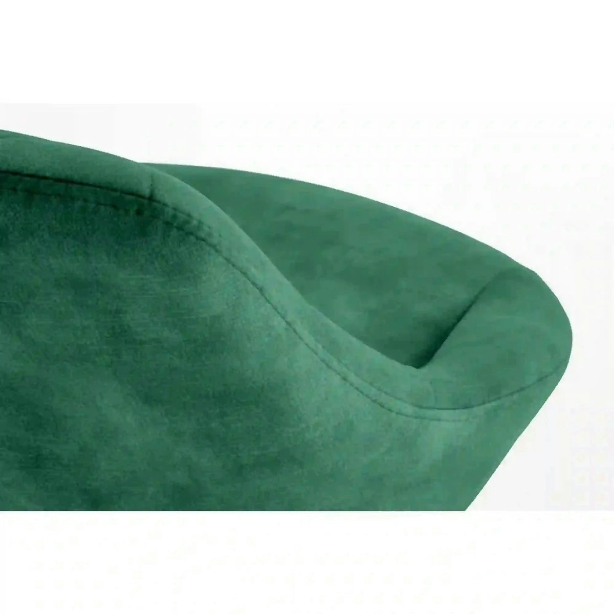 Scaun bar H102, verde inchis/negru, stofa catifelata/otel, 53x48x100 cm