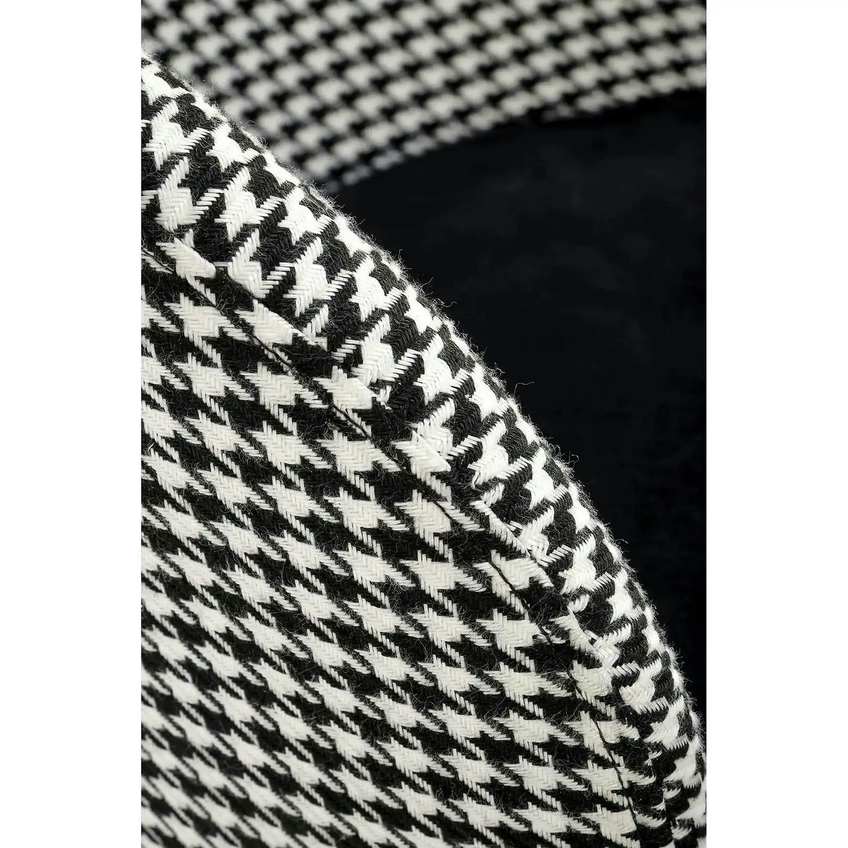 Scaun bar H113, negru/gri/auriu, stofa catifelata/otel, 47x55x85 cm