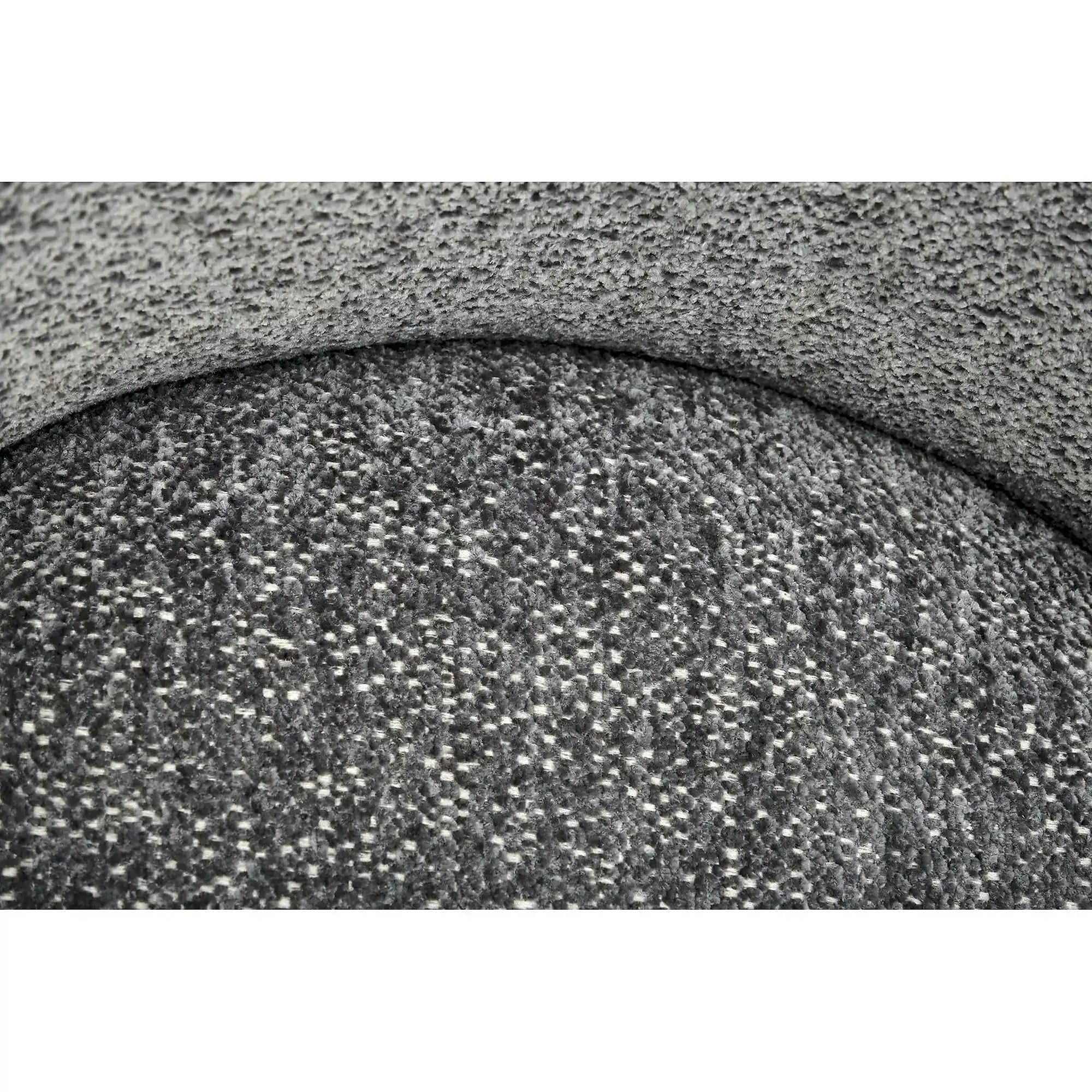 Scaun bar H116, gri/auriu, stofa bucle/otel, 50x59x101 cm