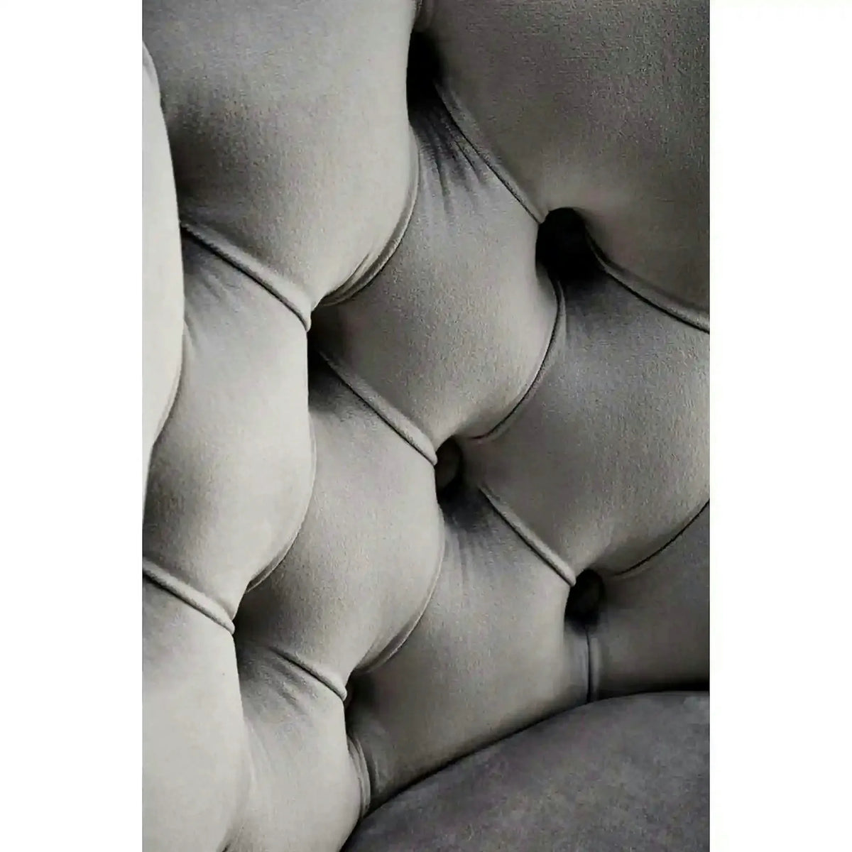 Scaun bar H117, gri/negru, stofa catifelata/otel, 47x52x96/118 cm