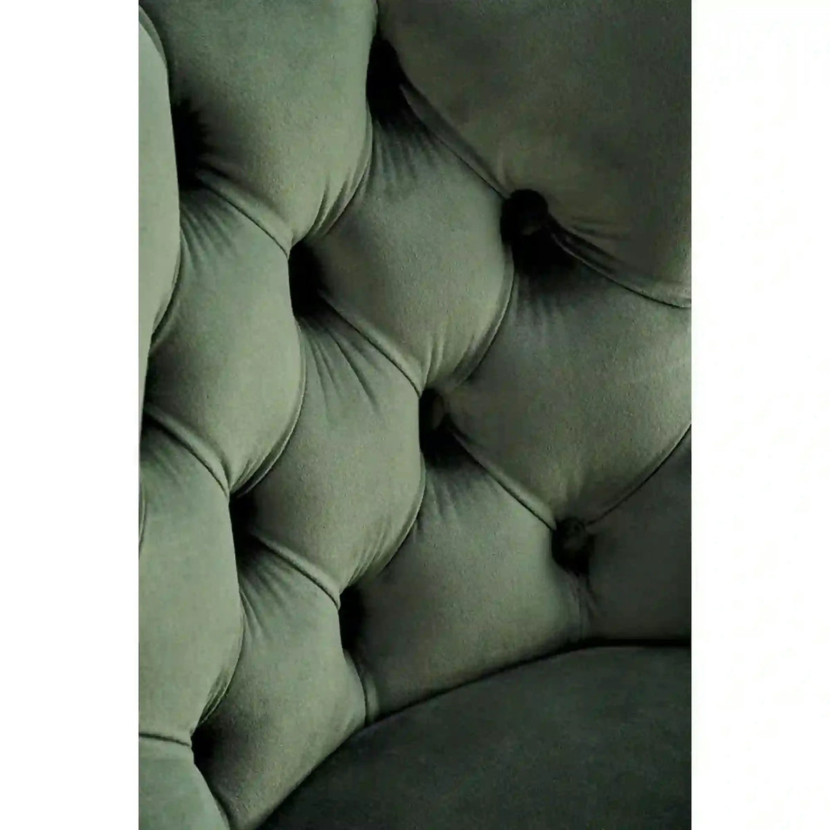 Scaun bar H117, verde/negru, stofa catifelata/otel, 47x52x96/118 cm
