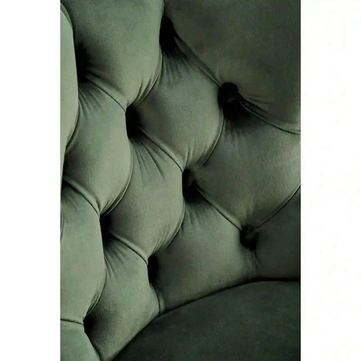 Scaun bar H117, verde/negru, stofa catifelata/otel, 47x52x96/118 cm
