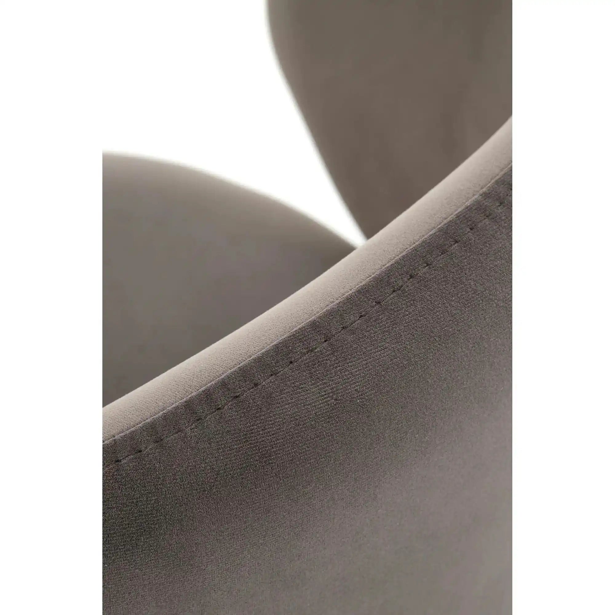 Scaun bar H121, gri - Mavel 14/negru, stofa catifelata/metal, 51x50x92 cm