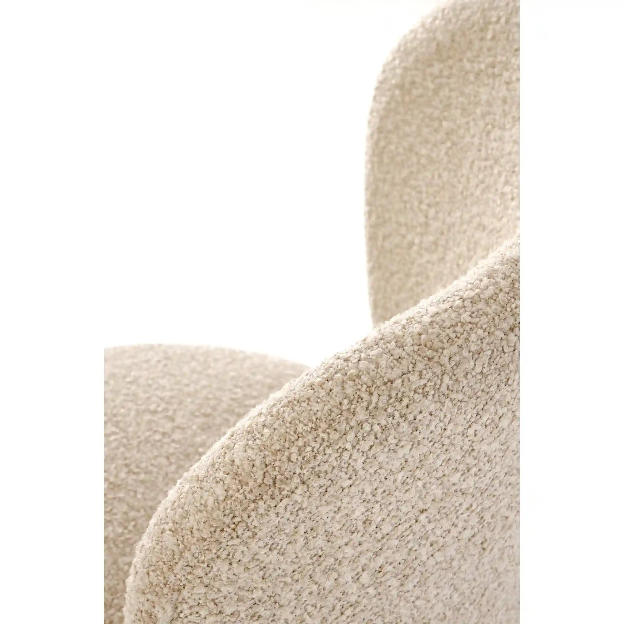 Scaun bar H126, bej/negru, stofa/metal, 57x61x95 cm