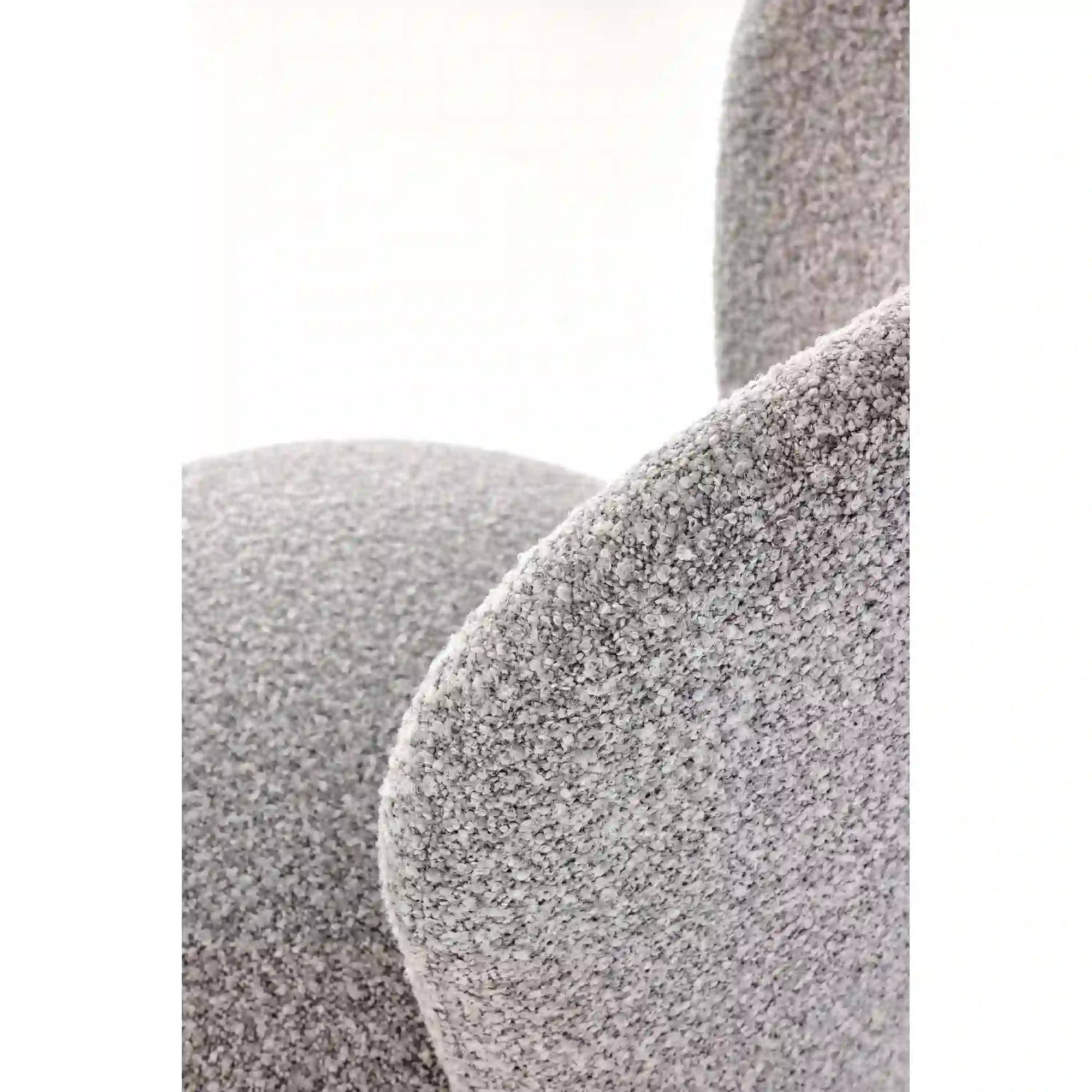 Scaun bar H126, gri/negru, stofa/metal, 57x61x95 cm