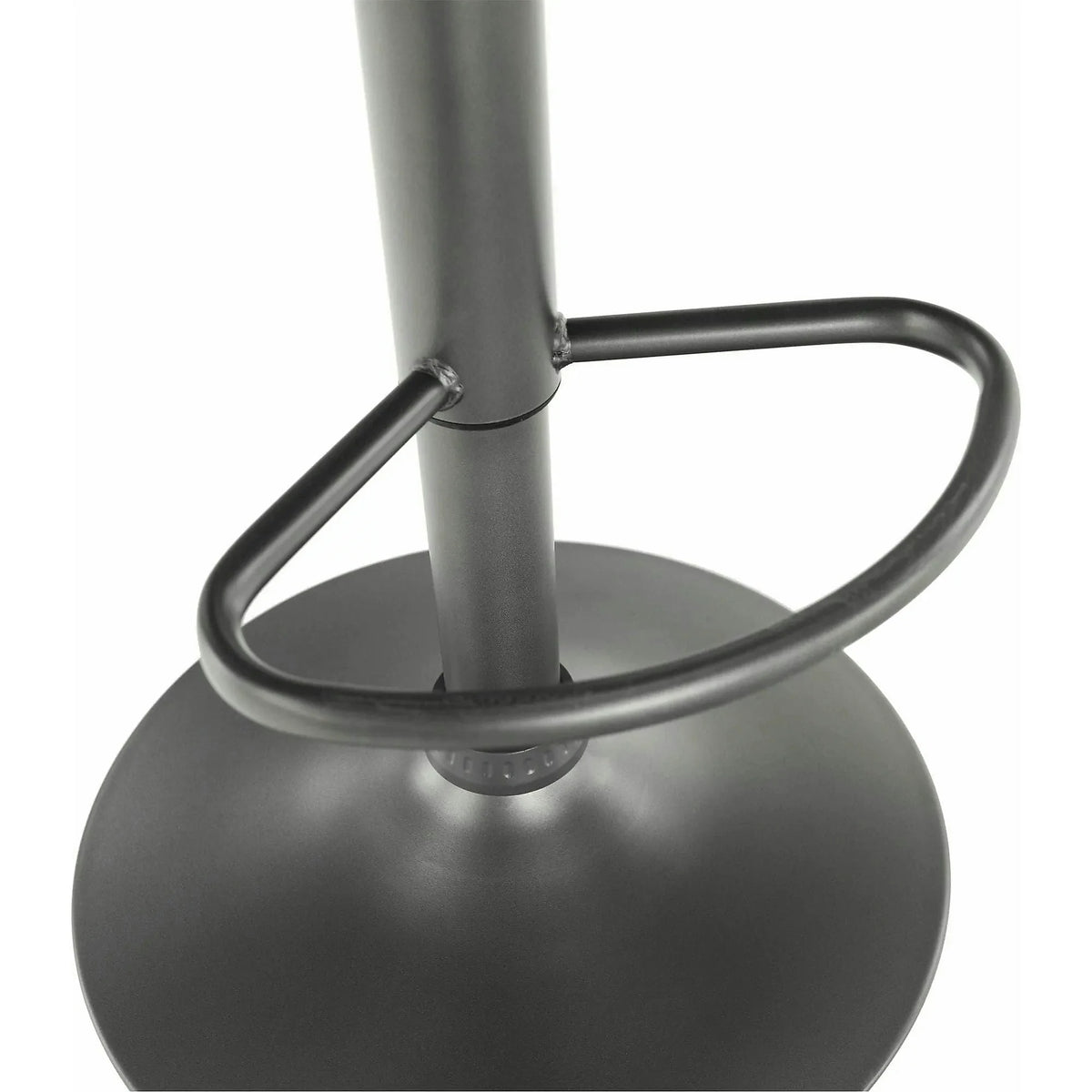 Scaun bar LAHELA, verde menta/negru, stofa clasica/metal, 44x50x91/112 cm