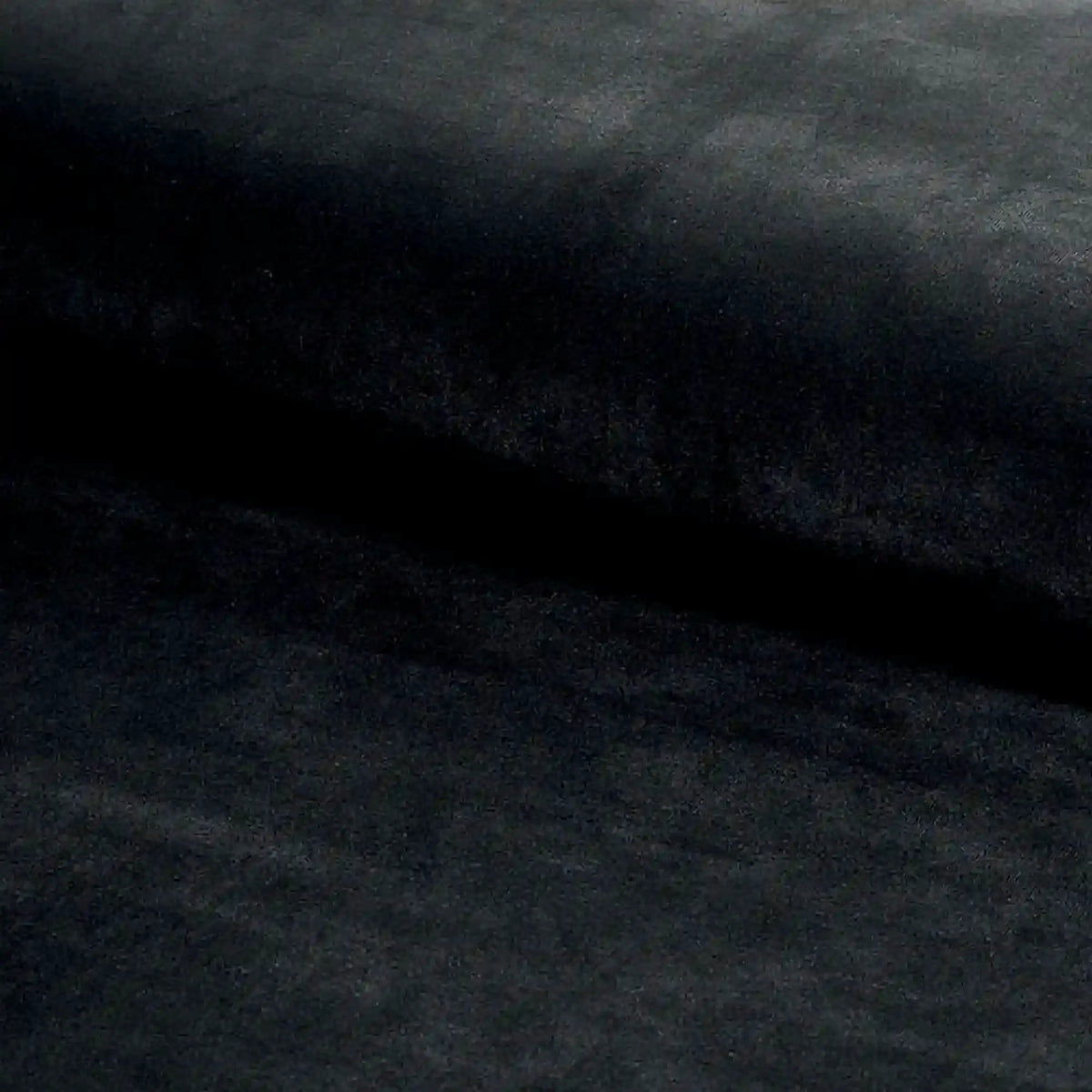 Scaun bar MILA H-2, negru, stofa catifelata/metal, 43x38x87 cm