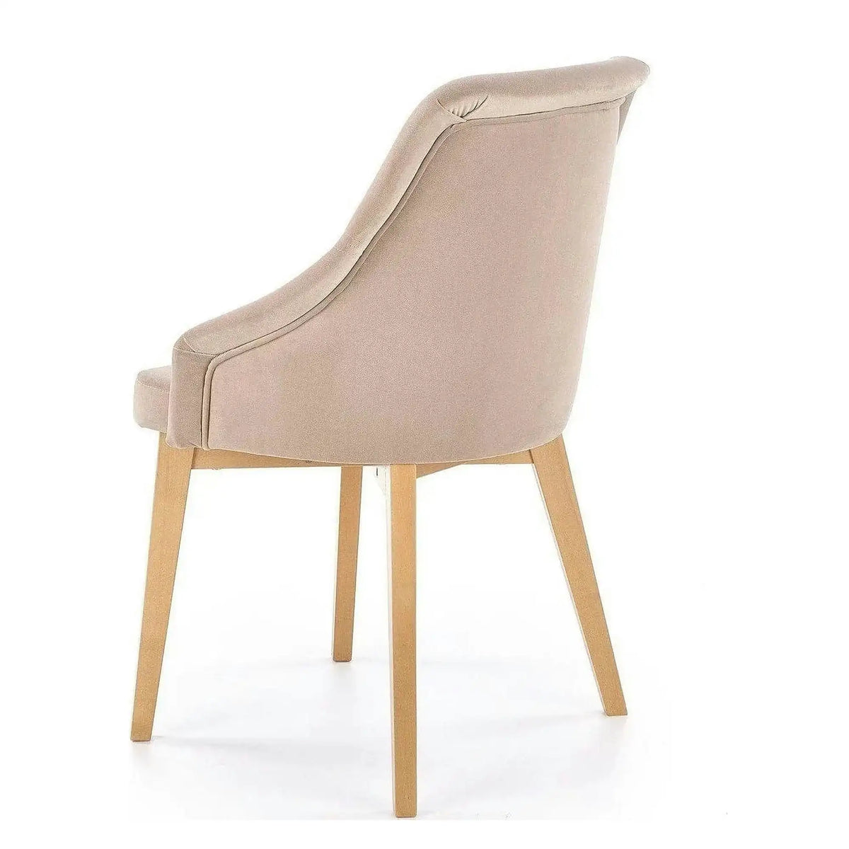 Scaun bej tapitat TOLEDO 2, 57x56x86 cm