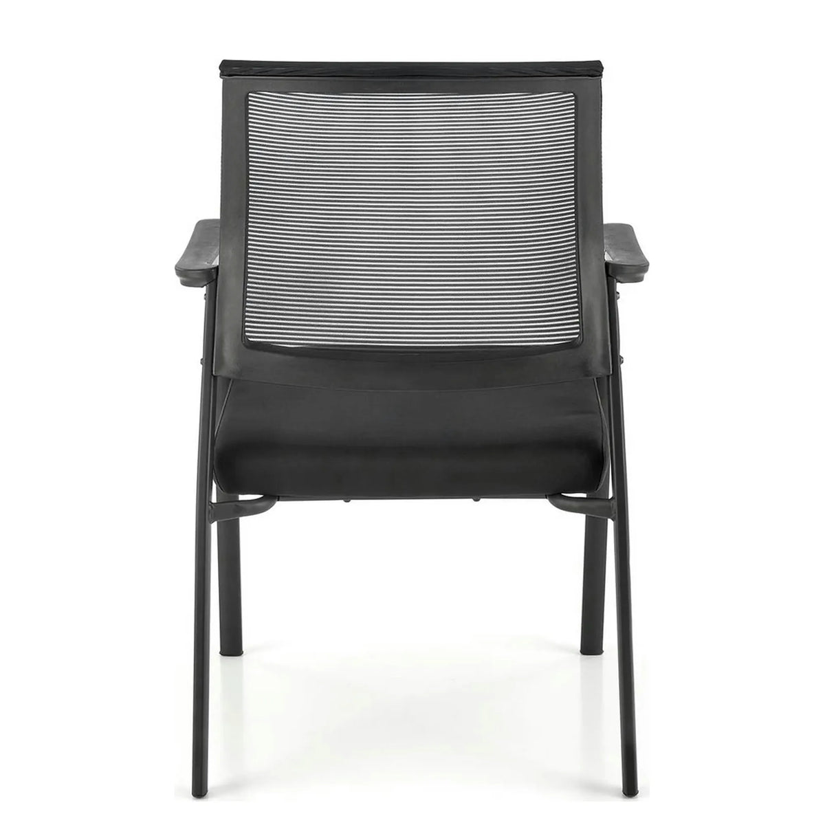 Scaun BERGEN, negru, stofa clasica/metal, 58x60x90 cm
