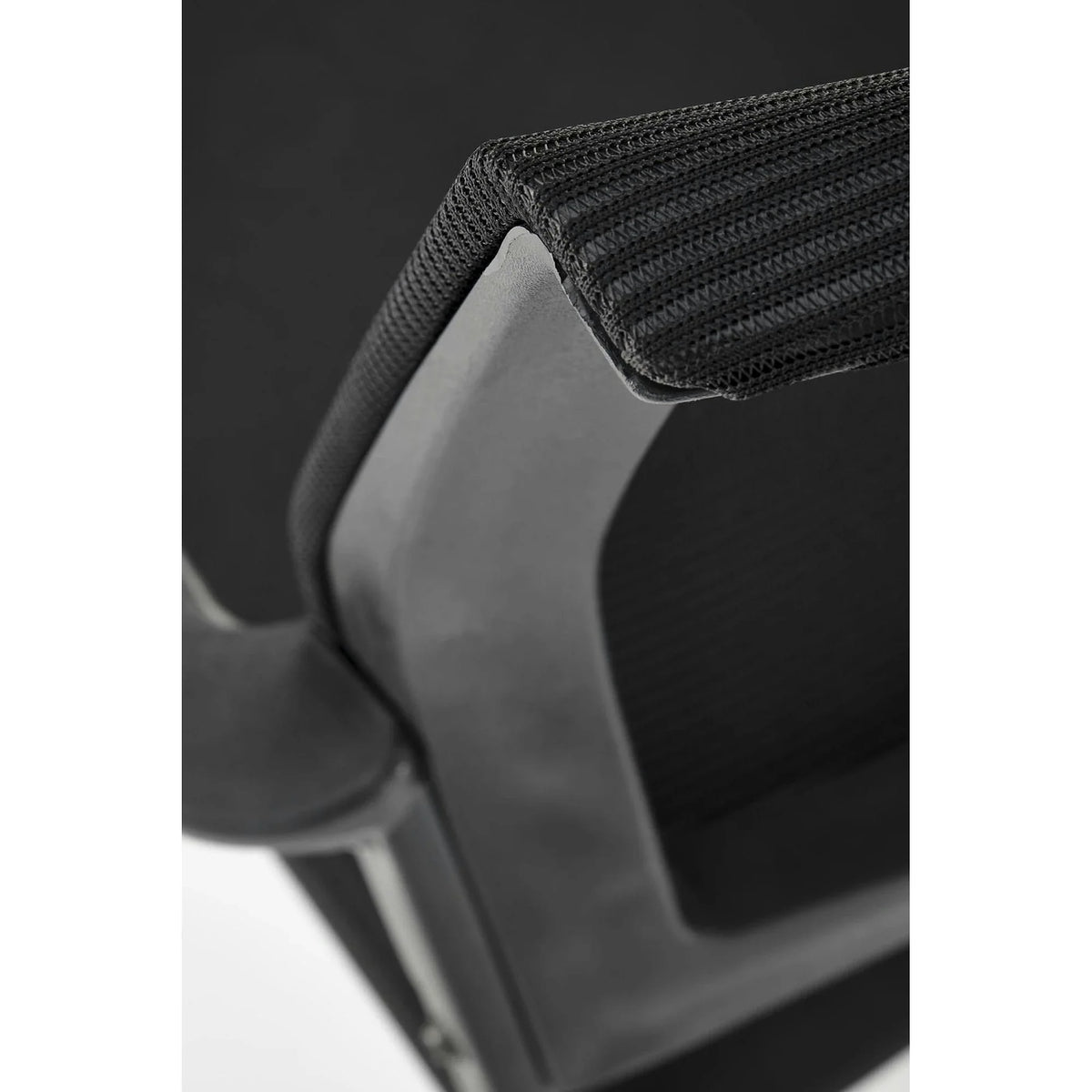 Scaun BERGEN, negru, stofa clasica/metal, 58x60x90 cm