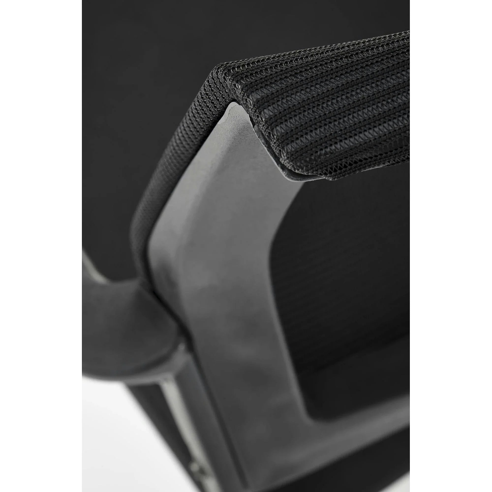 Scaun BERGEN, negru, stofa clasica/metal, 58x60x90 cm