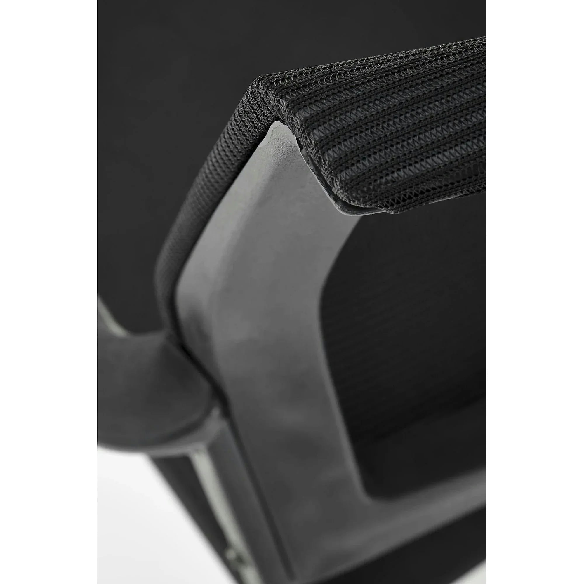 Scaun BERGEN, negru, stofa clasica/metal, 58x60x90 cm