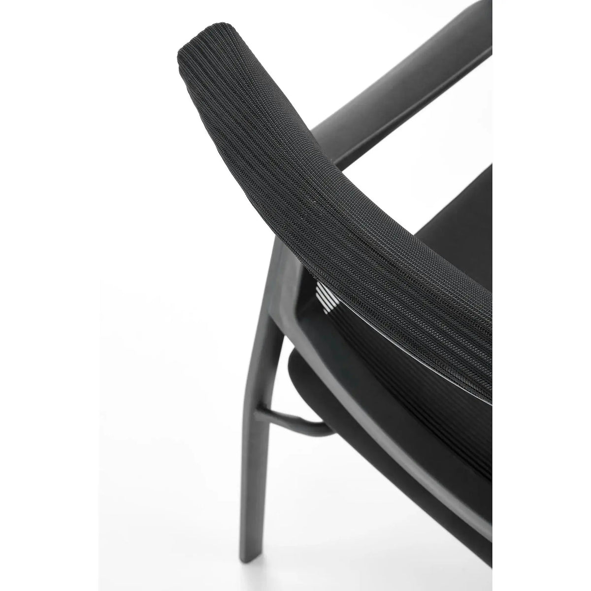 Scaun BERGEN, negru, stofa clasica/metal, 58x60x90 cm