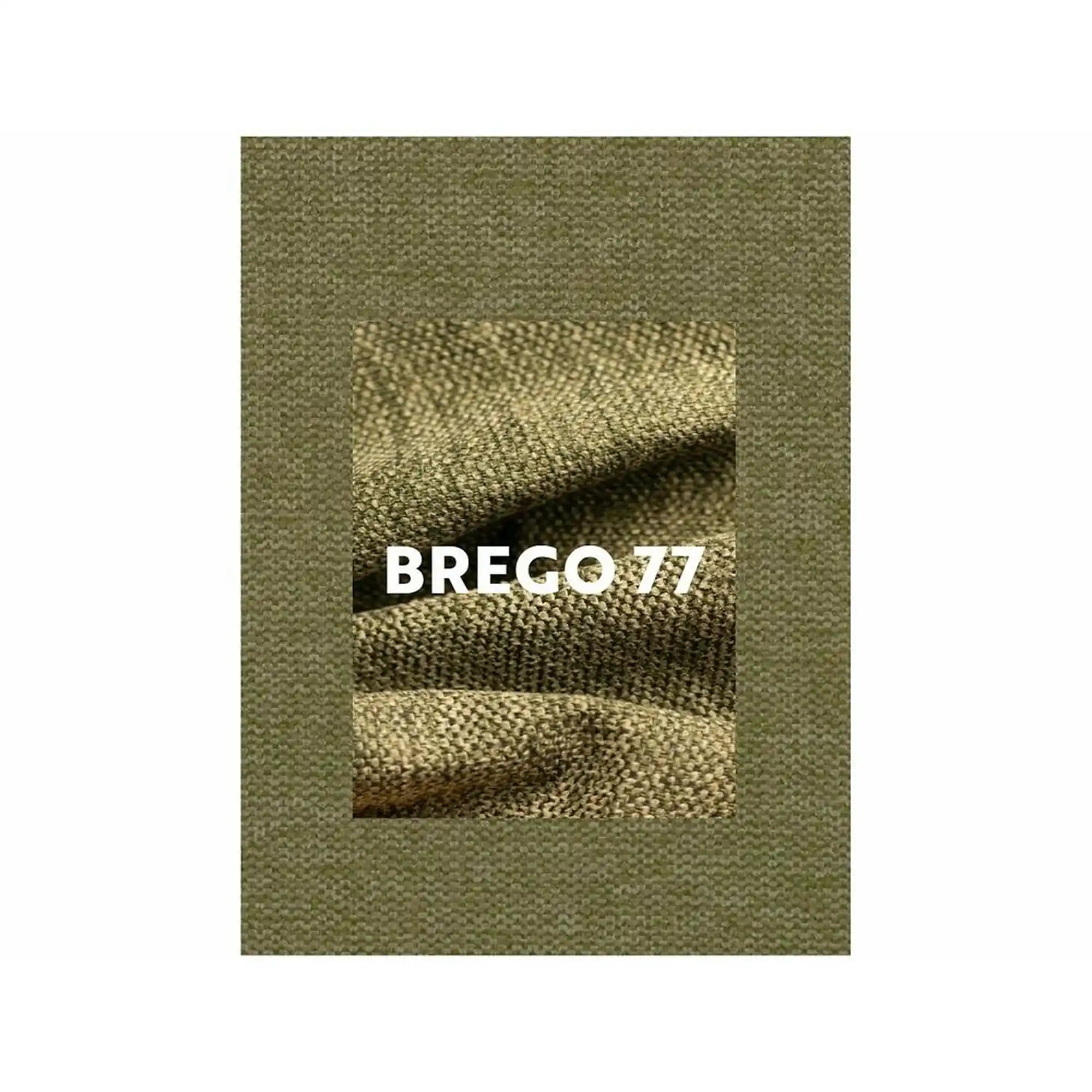 Scaun BERRY, verde olive/negru, stofa/metal, 44x44x97 cm