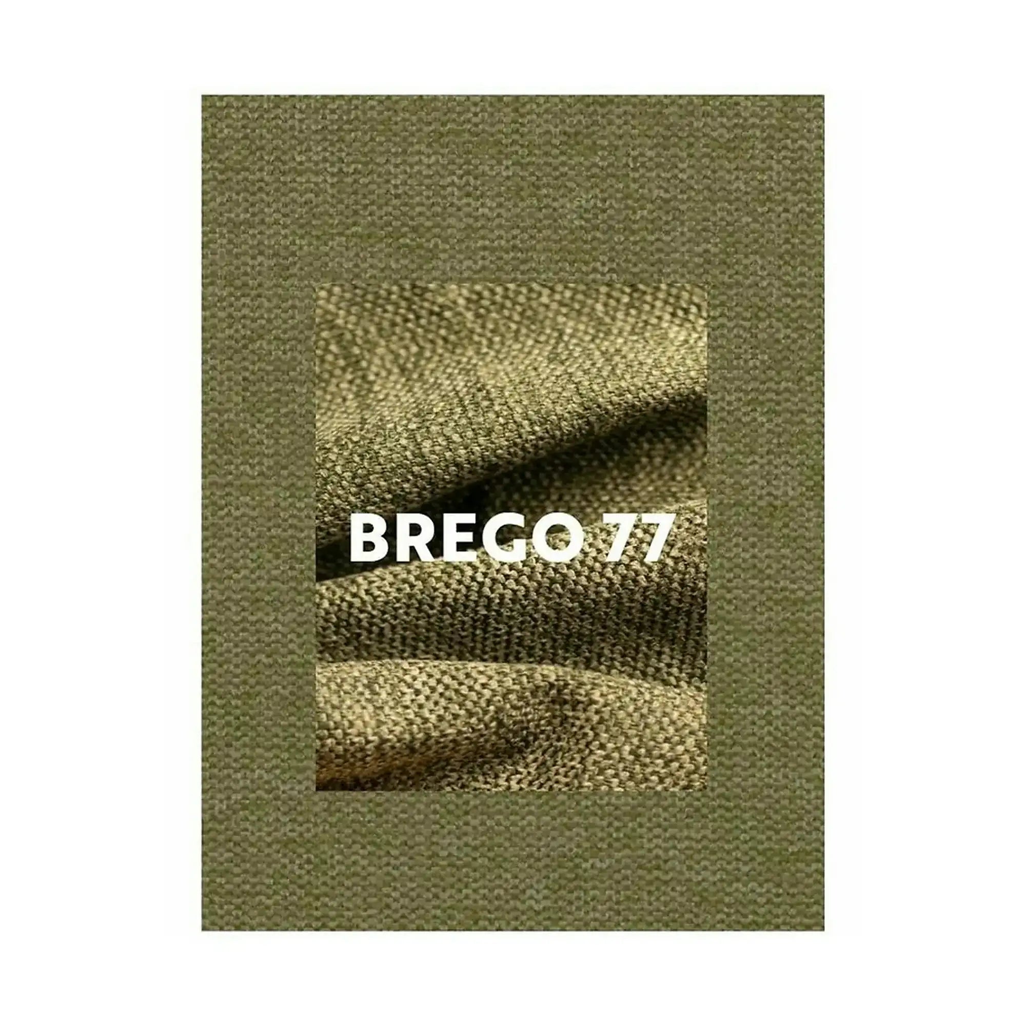 Scaun BERRY, verde olive/negru, stofa/metal, 44x44x97 cm