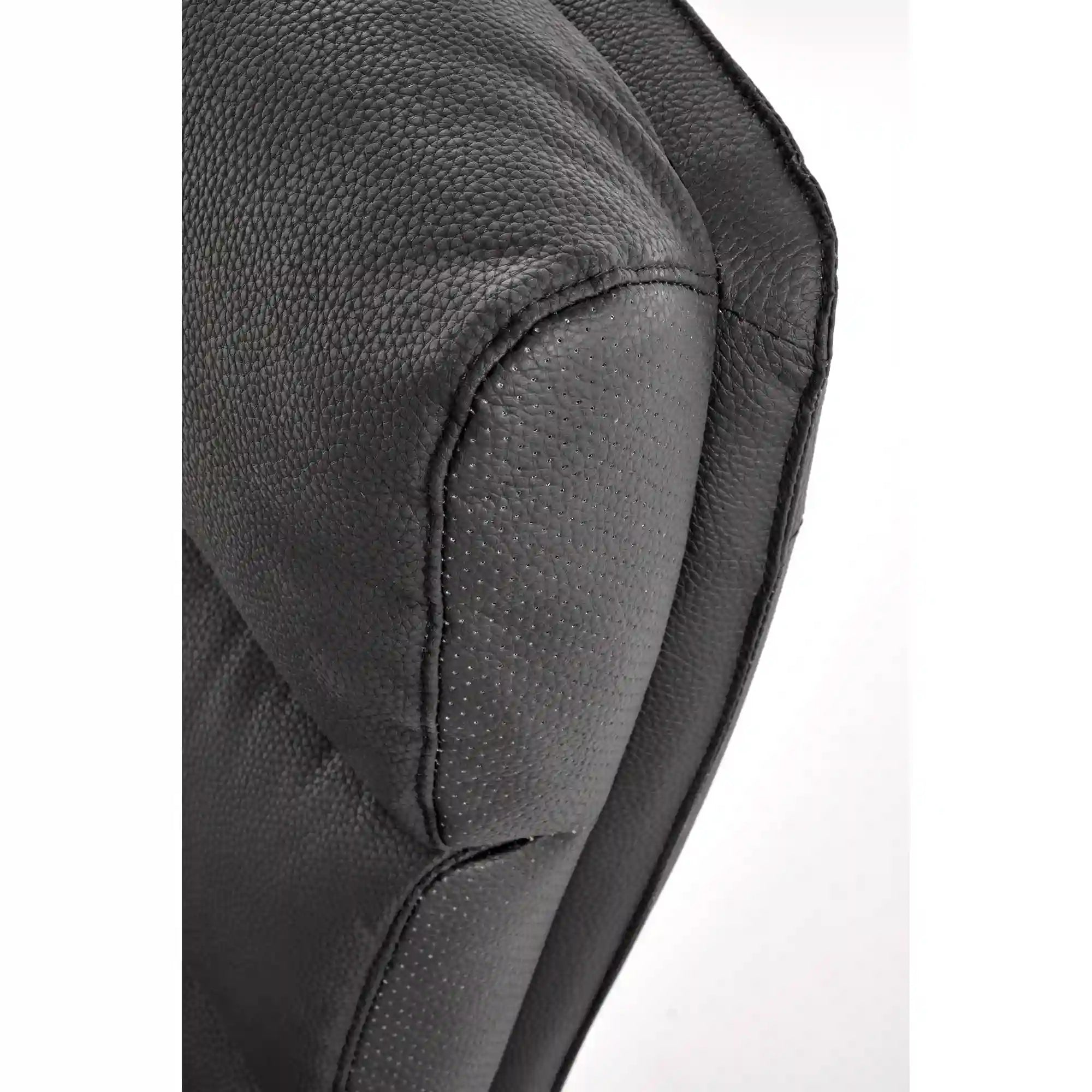 Scaun birou ADRIANO 2, negru, piele ecologica, 65x70x104-110 cm