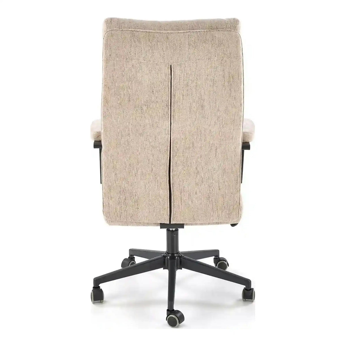 Scaun birou ADRIANO, bej, stofa clasica - Odin 28, 65x70x104/110 cm