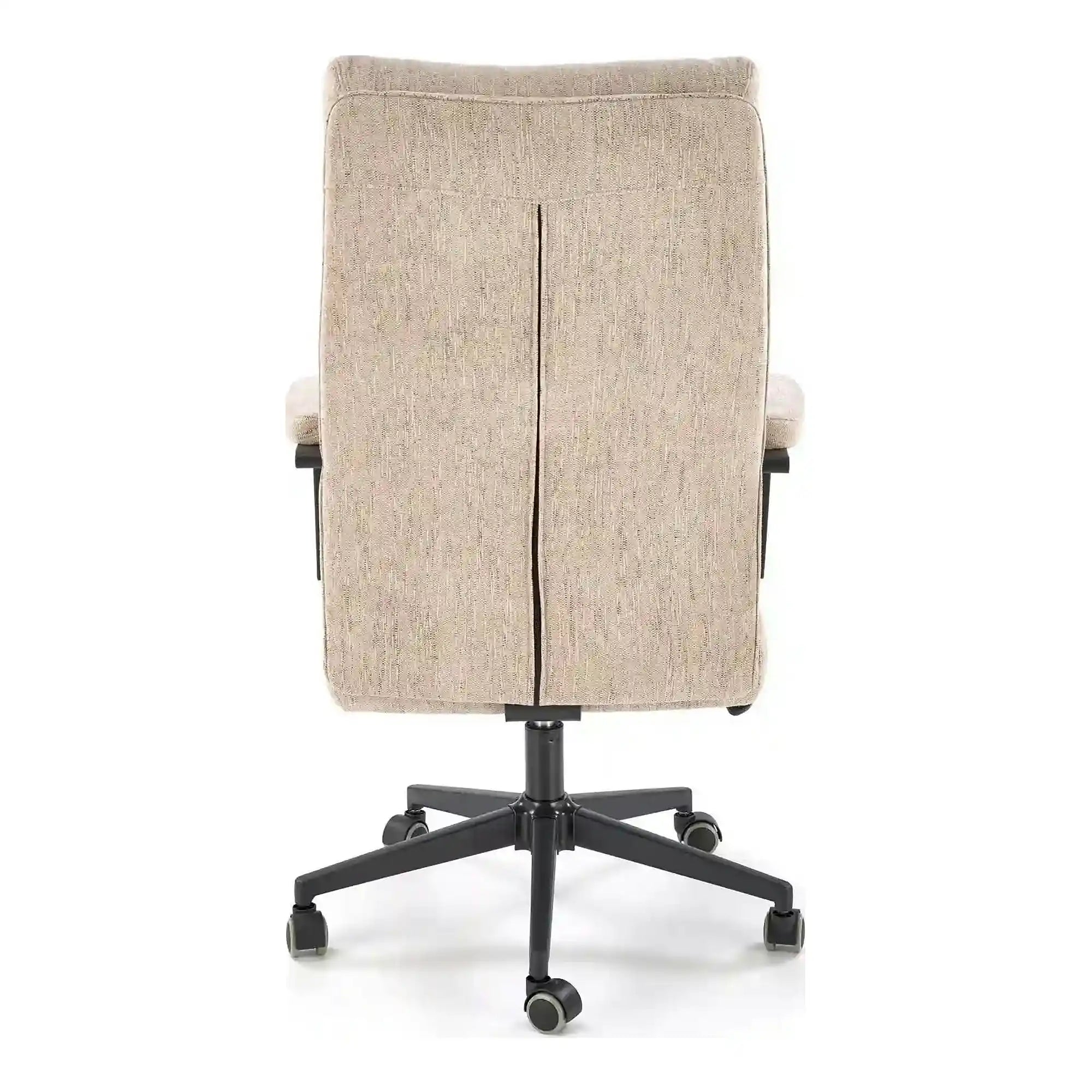 Scaun birou ADRIANO, bej, stofa clasica - Odin 28, 65x70x104/110 cm