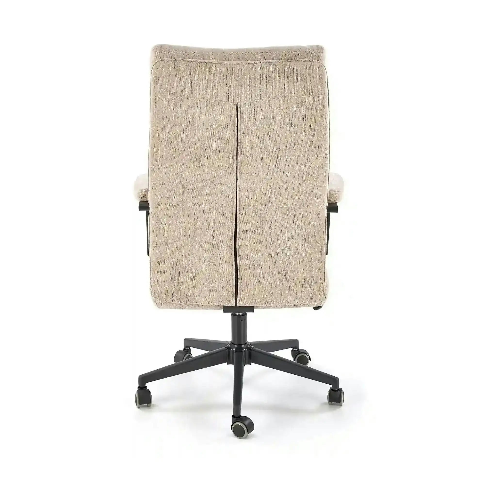 Scaun birou ADRIANO, bej, stofa clasica - Odin 28, 65x70x104/110 cm