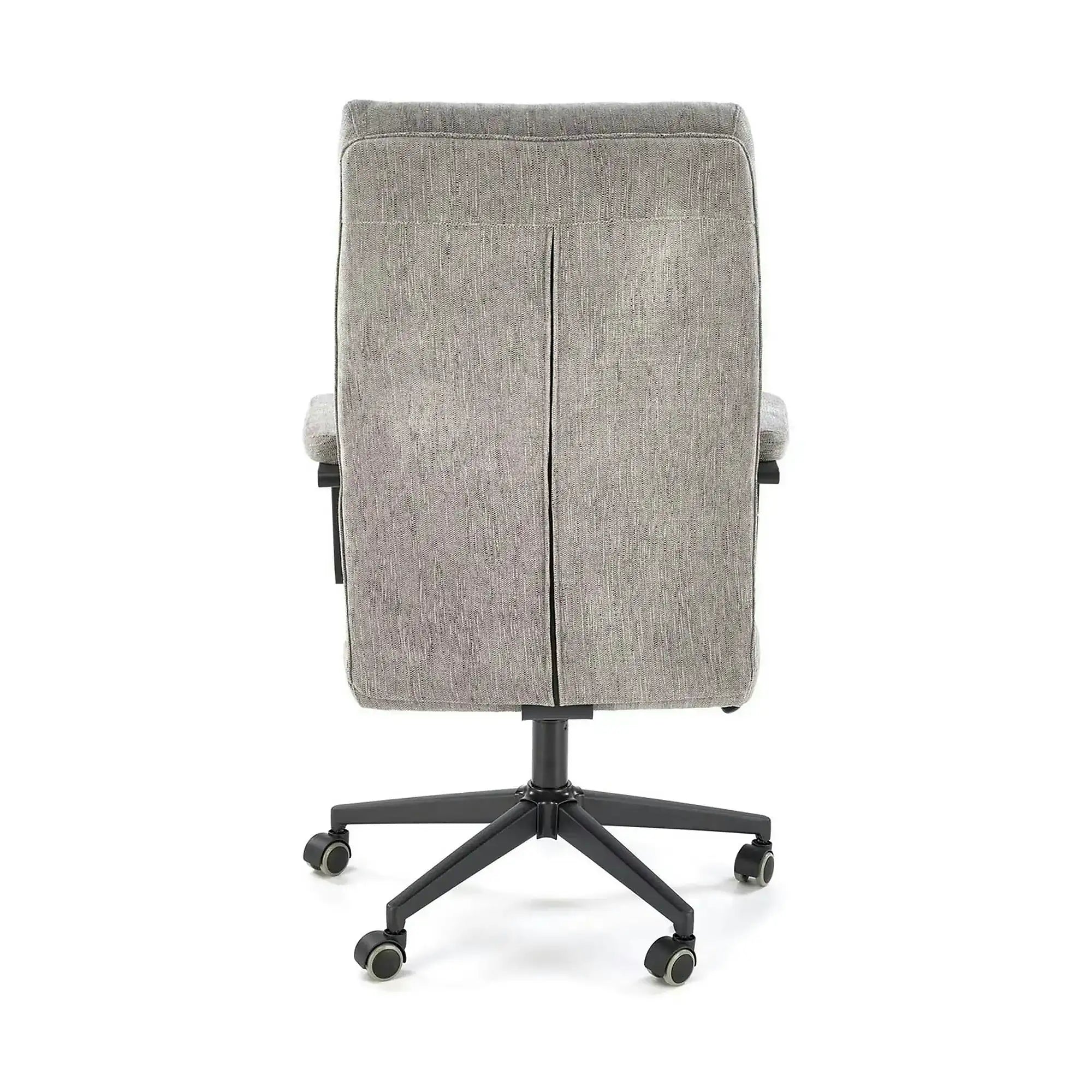 Scaun birou ADRIANO, gri - Odin 11, stofa clasica/metal, 65x70x104/110 cm