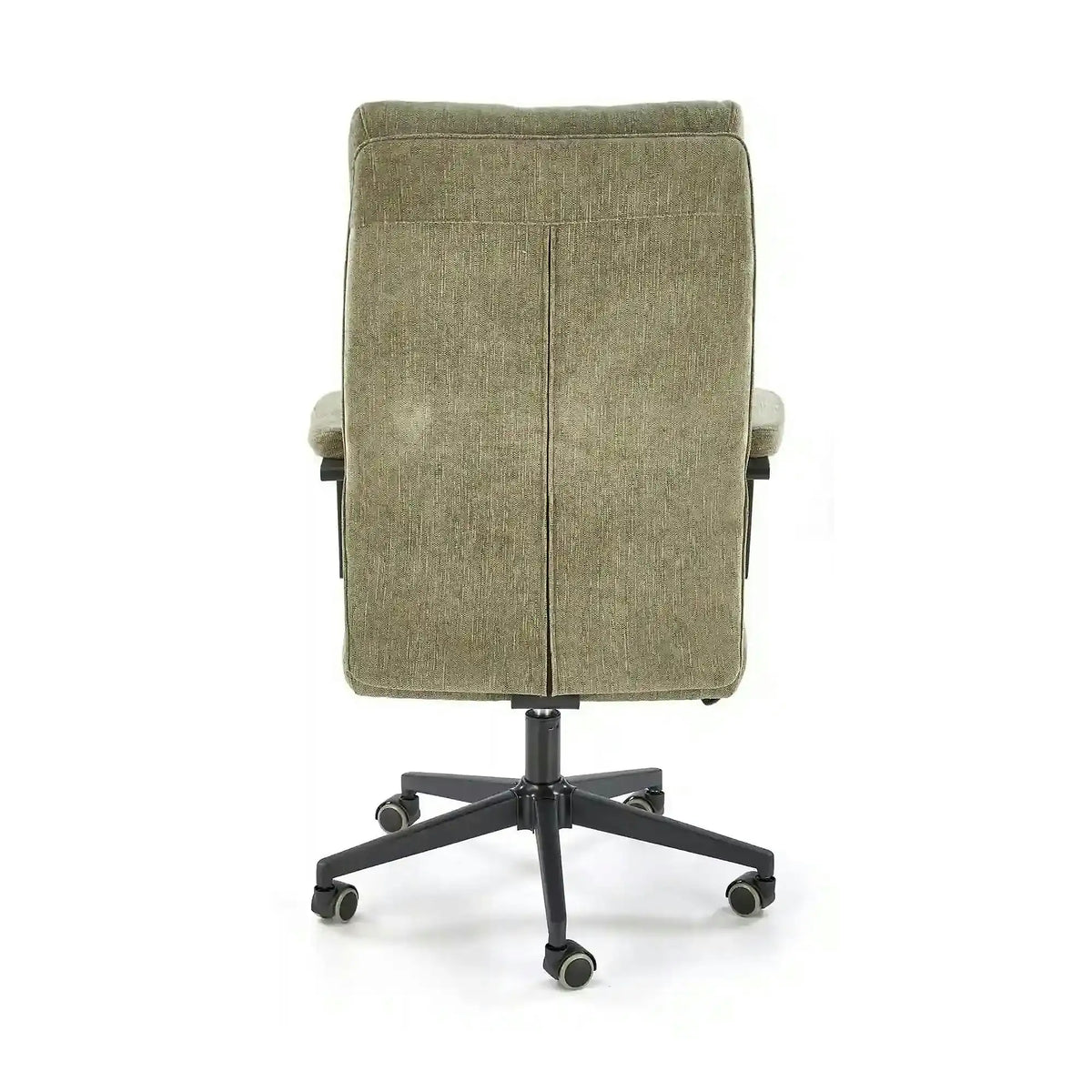Scaun birou ADRIANO, verde olive, stofa clasica - Odin 77, 65x70x104/110 cm