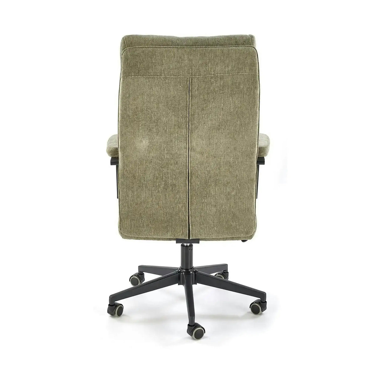Scaun birou ADRIANO, verde olive, stofa clasica - Odin 77, 65x70x104/110 cm