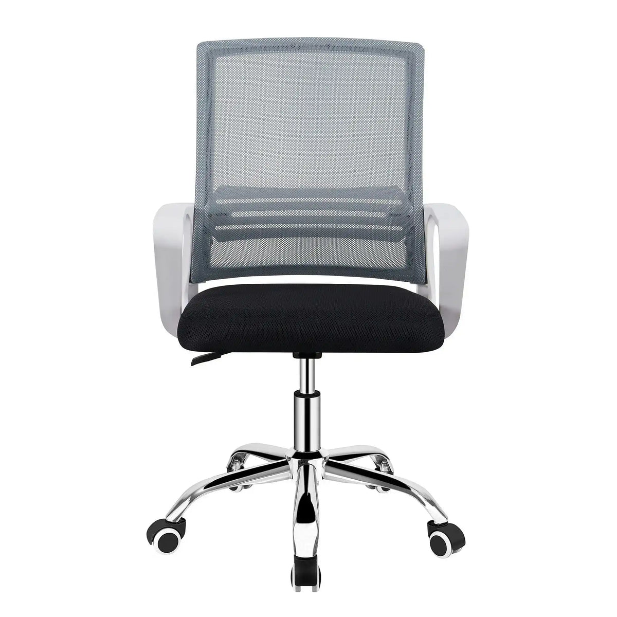 Scaun birou APOLO 2 NEW, gri/negru, plasa/plastic/metal, 47x54x88/98 cm