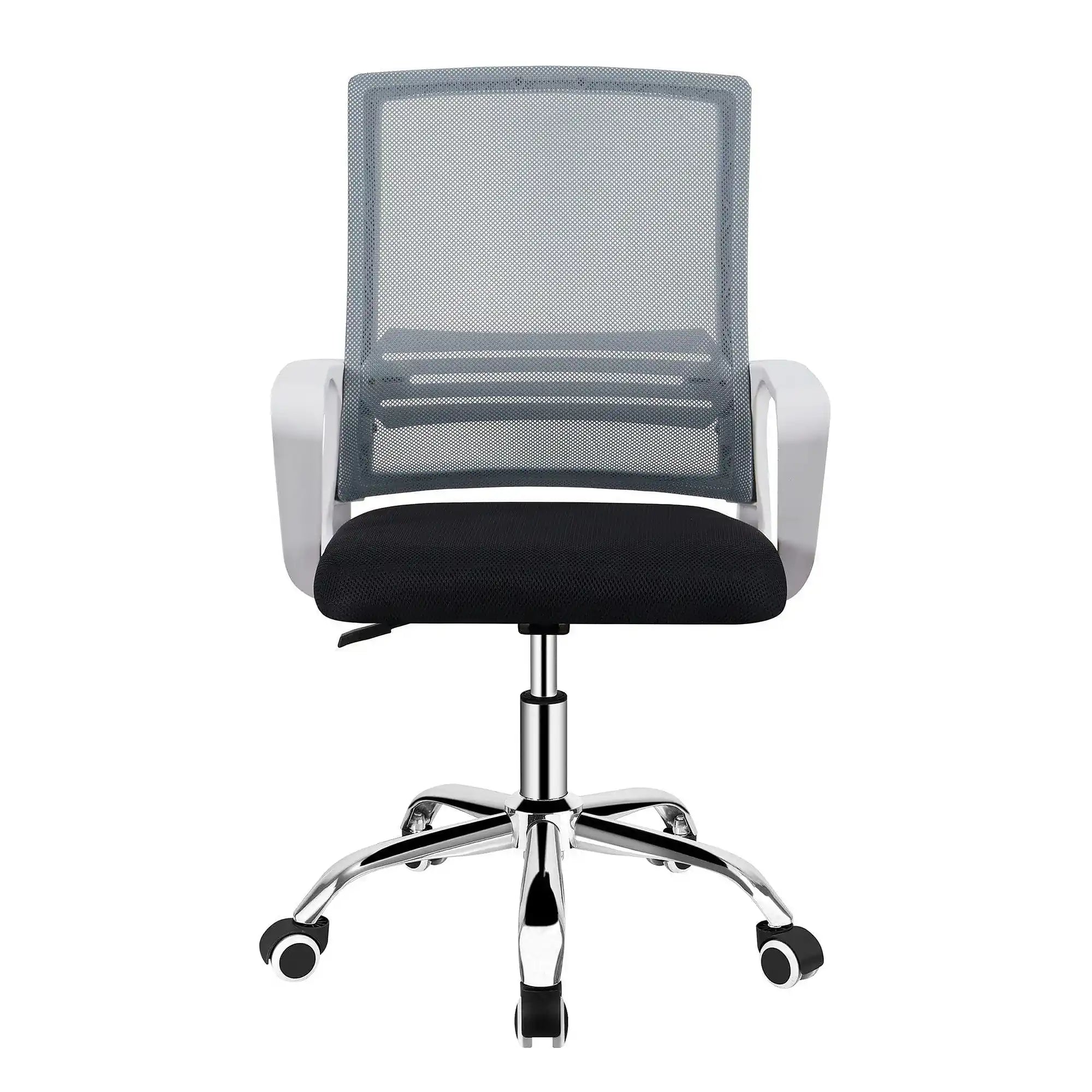 Scaun birou APOLO 2 NEW, gri/negru, plasa/plastic/metal, 47x54x88/98 cm