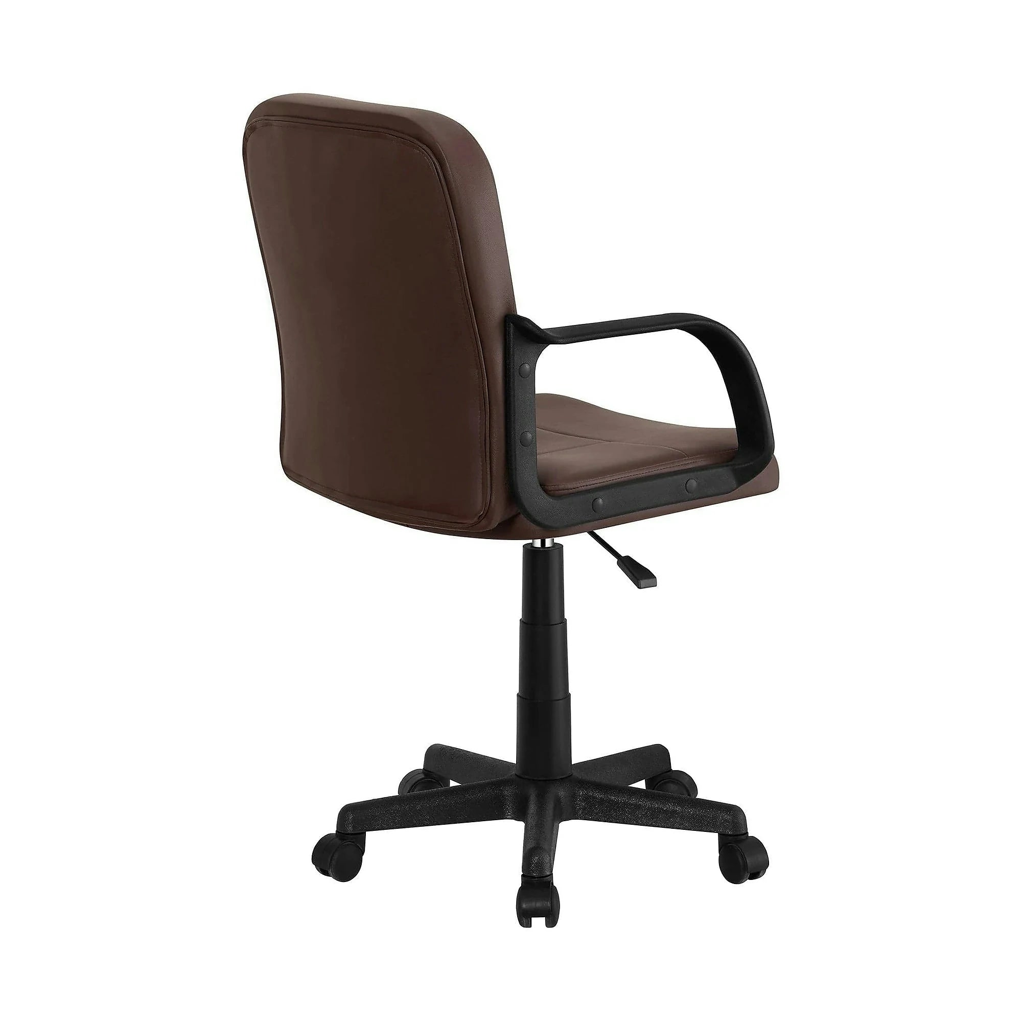 Scaun birou AYLA NEW, maro, piele ecologica/plastic, 55x59.5x89/101 cm