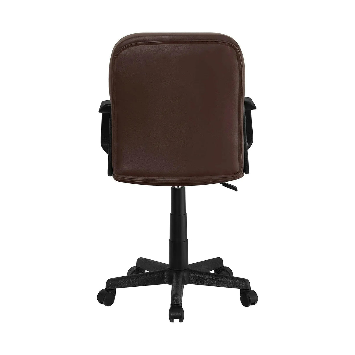 Scaun birou AYLA NEW, maro, piele ecologica/plastic, 55x59.5x89/101 cm