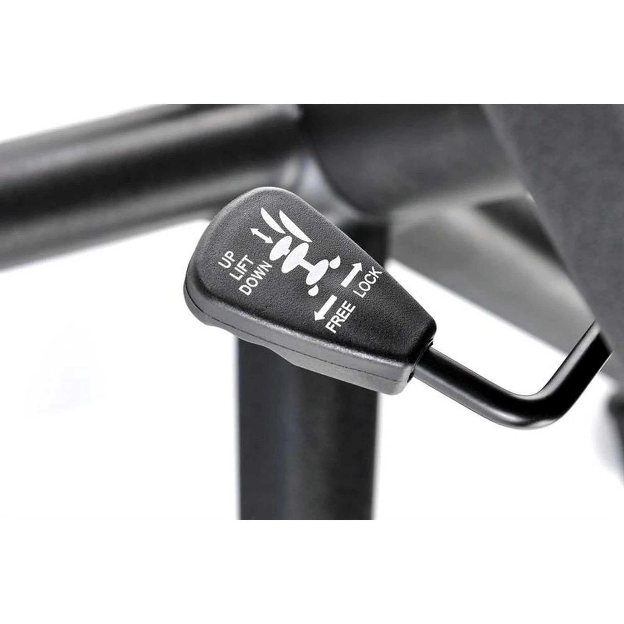 Scaun birou BERKEL, negru/gri, piele ecologica, 62x63x108-117 cm