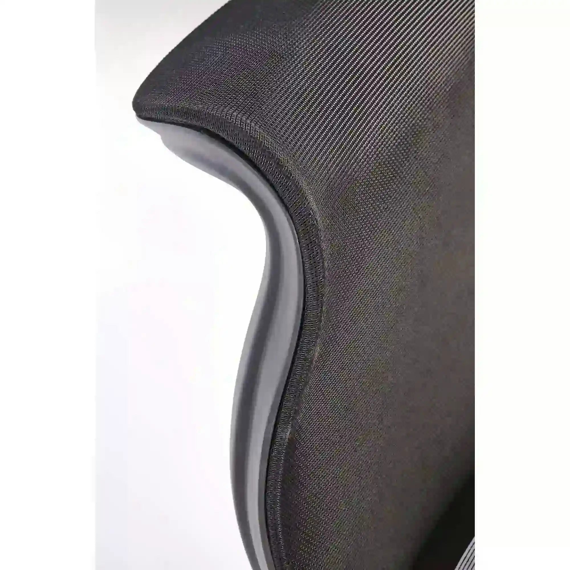 Scaun birou CASPER, negru/crom, plasa/polipropilena, 63x70x115/125 cm