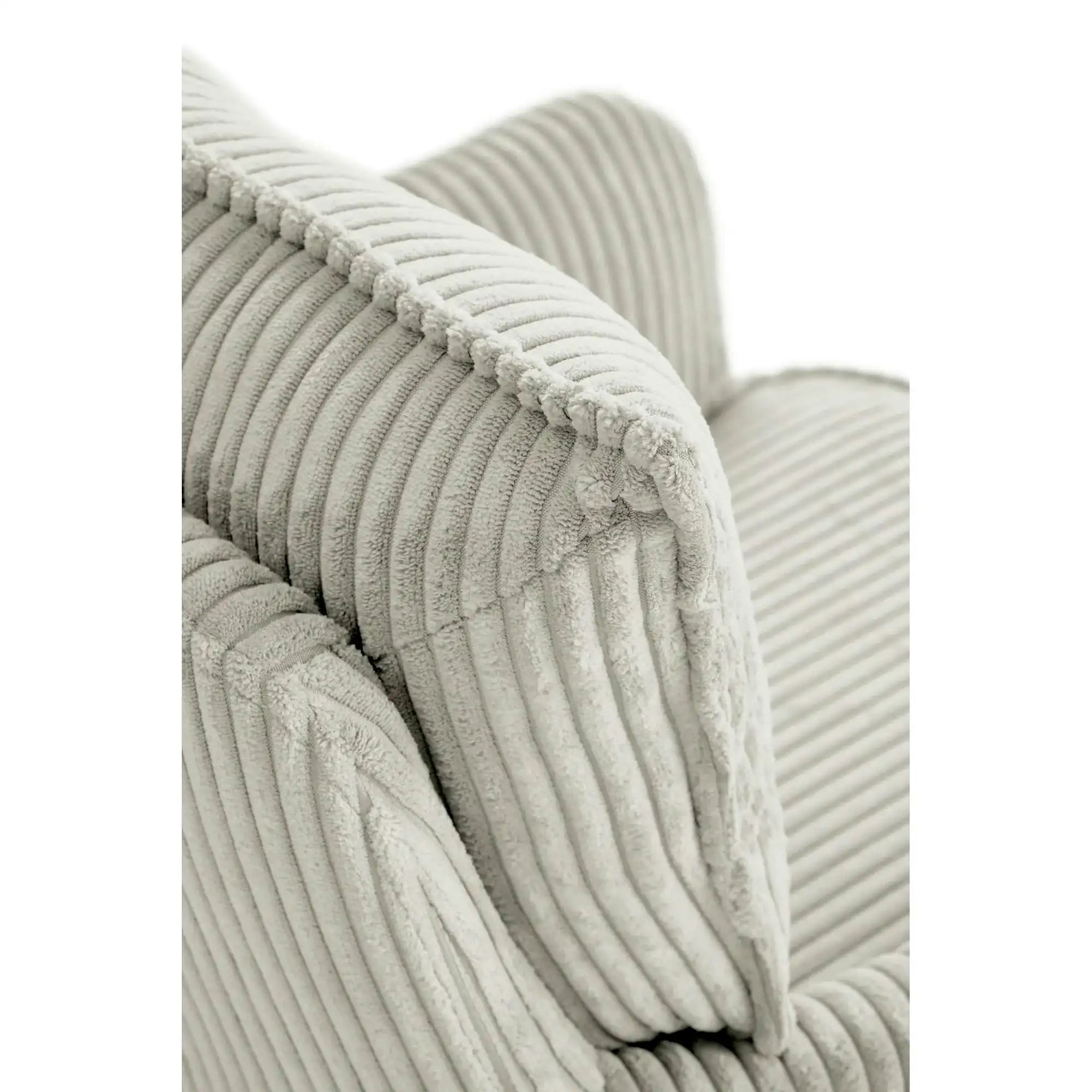 Scaun birou DUMBO, gri deschis/alb, stofa raiata, 52x58x84/94 cm