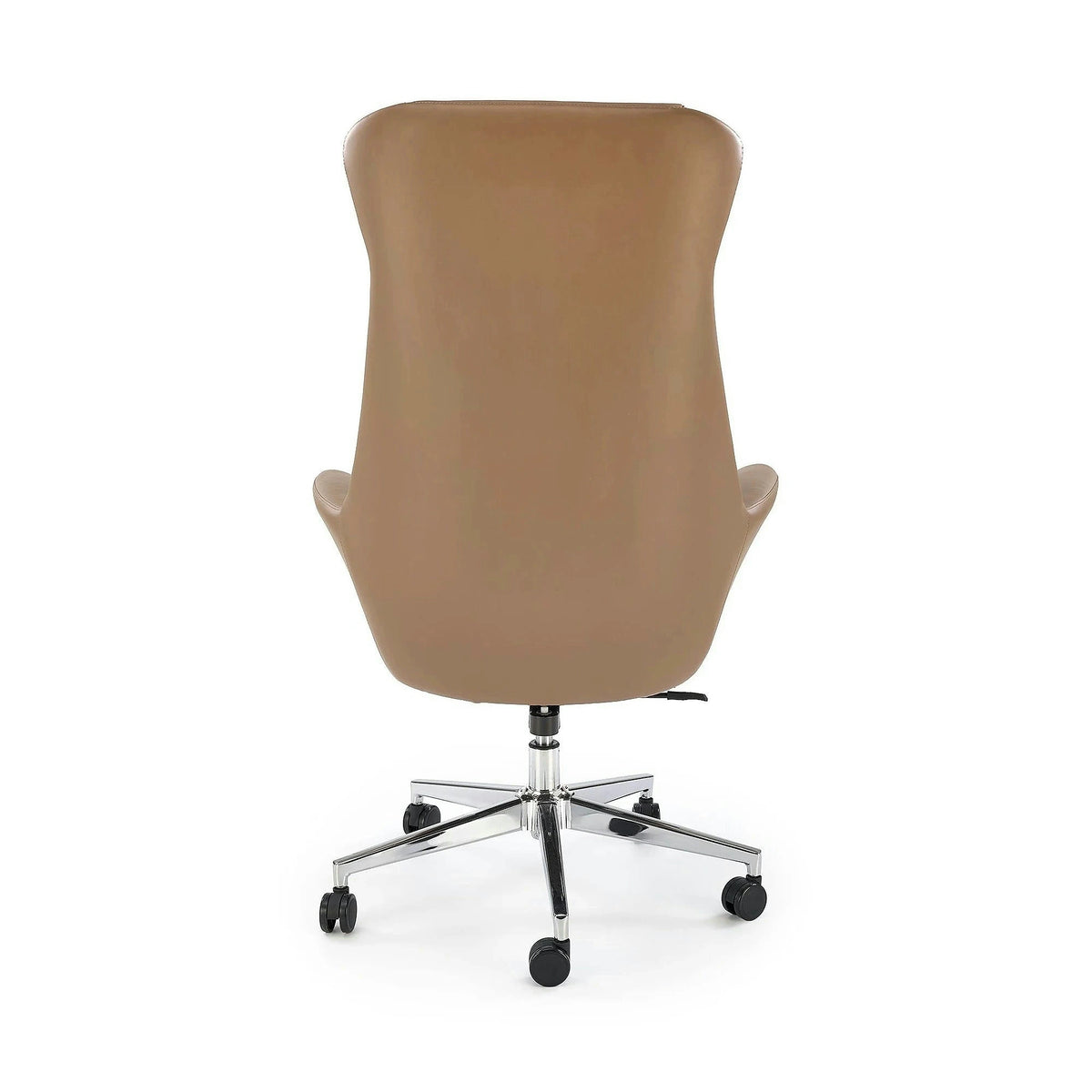 Scaun birou EDERSON, cappuccino, piele ecologica/metal, 76x65x125/131 cm