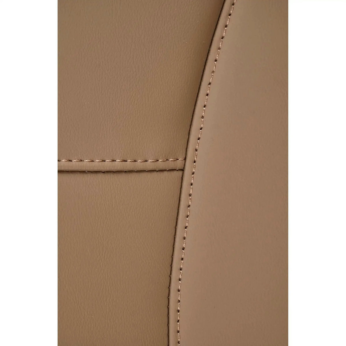 Scaun birou EDERSON, cappuccino, piele ecologica/metal, 76x65x125/131 cm