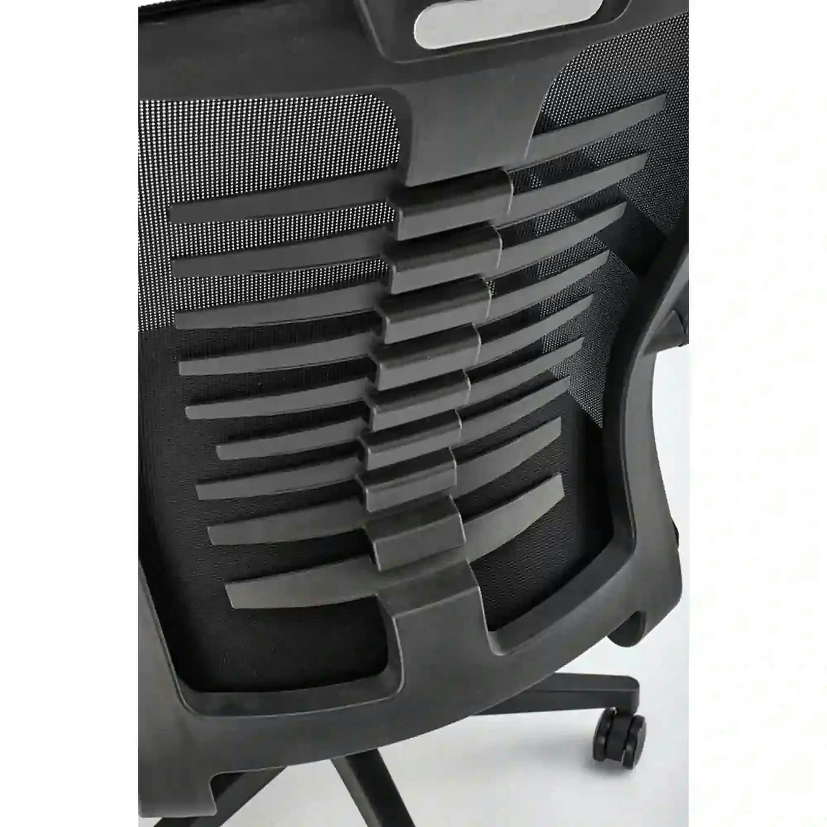 Scaun birou FABIO, negru, stofa clasica, 60x62x118/128 cm